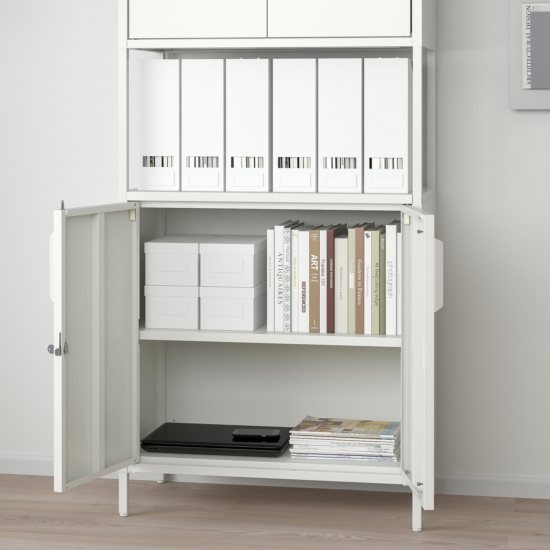 TROTTEN, cabinet with doors, 70x173 cm, 304.747.66