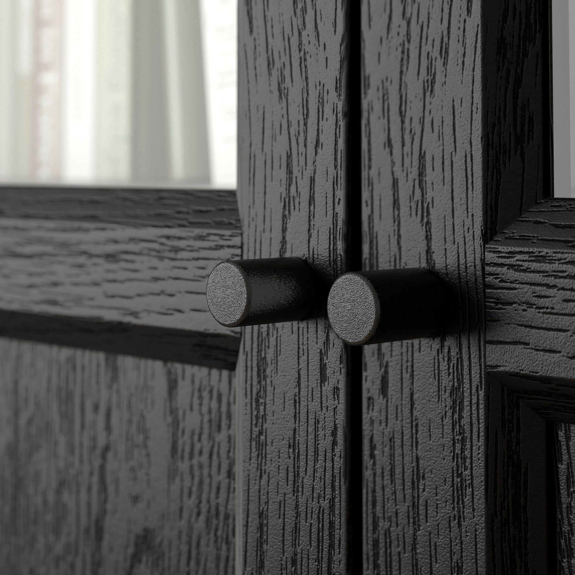 OXBERG, panel/glass door, 40x192 cm, 304.773.74