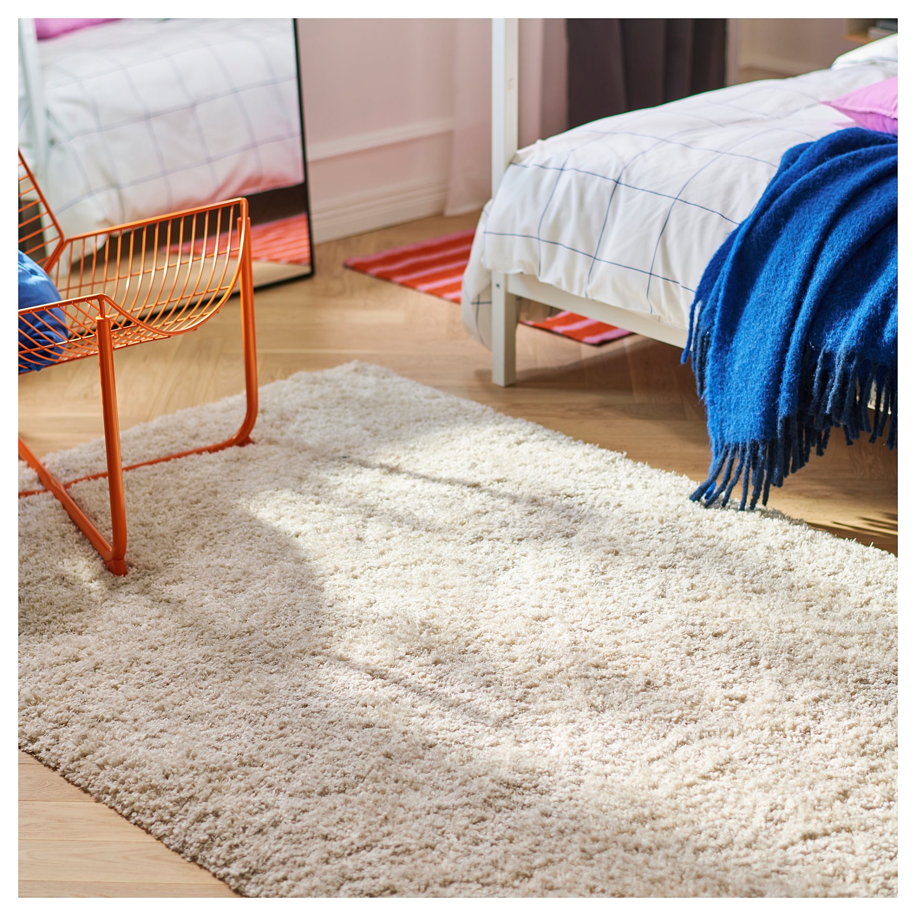 VOLLERSLEV, rug high pile, 160x230 cm, 304.925.72