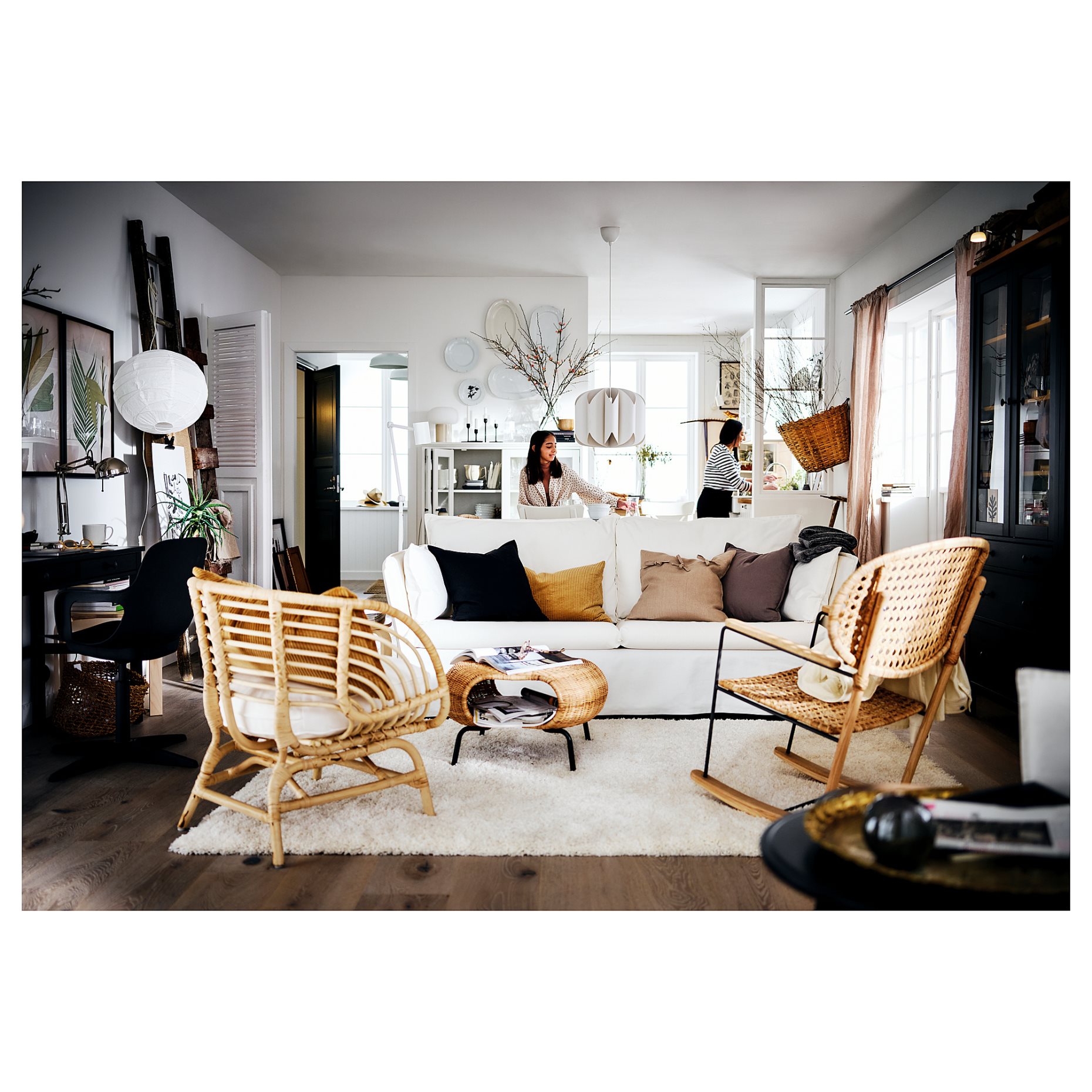 VOLLERSLEV, rug high pile, 160x230 cm, 304.925.72