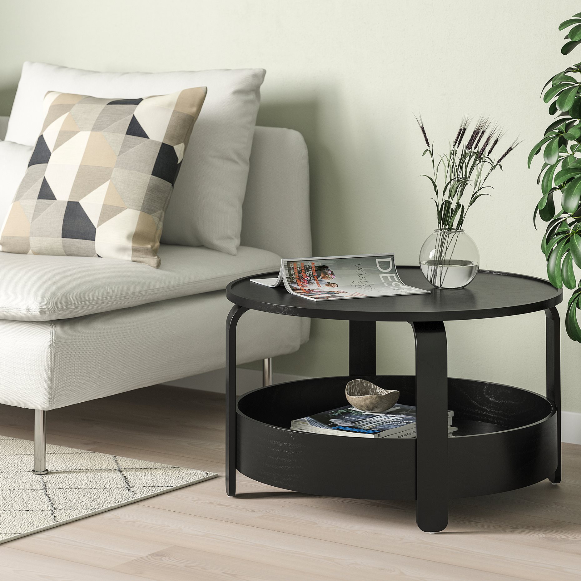 BORGEBY, coffee table, 70 cm, 305.003.55
