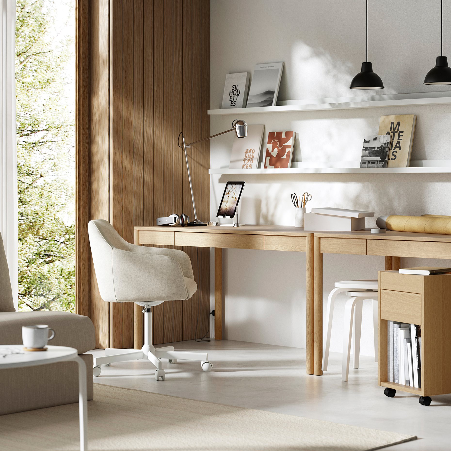 TONSTAD, desk, 140x75 cm, 305.381.98