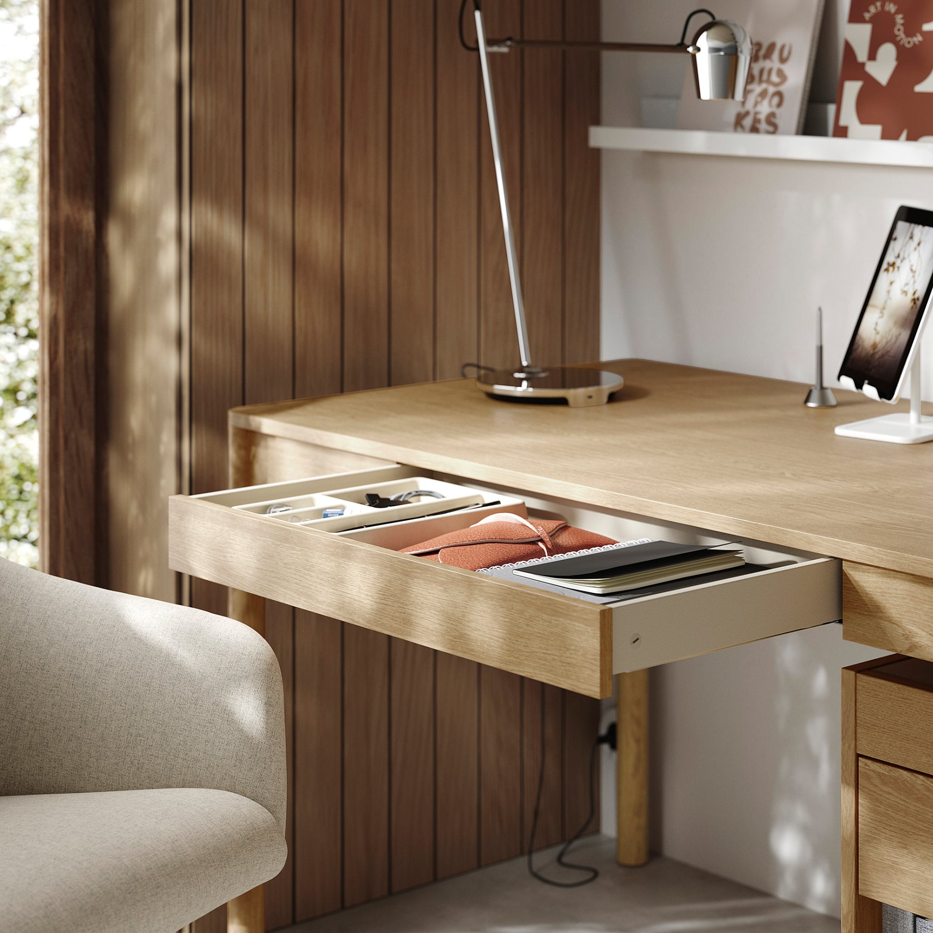TONSTAD, desk, 140x75 cm, 305.381.98