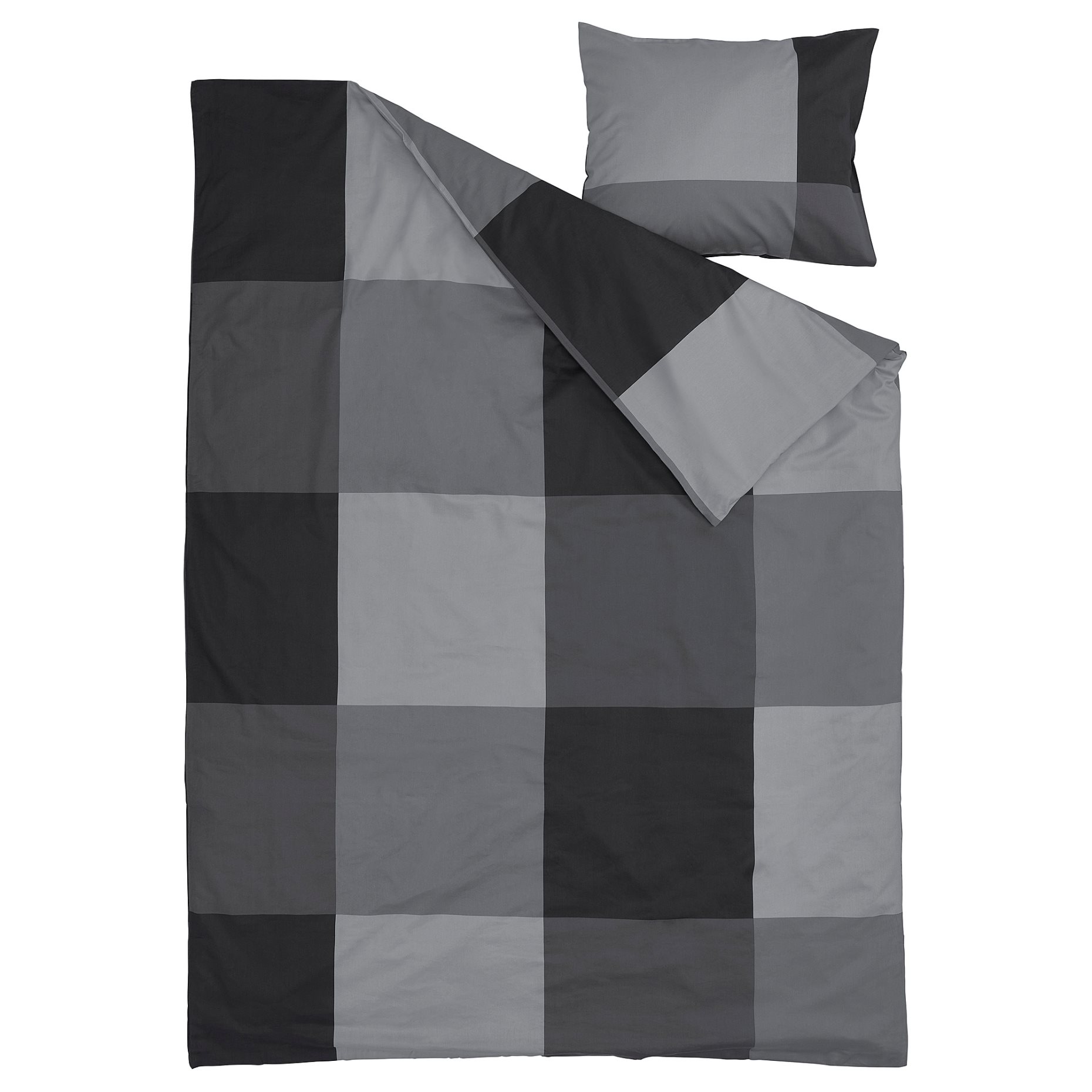BRUNKRISSLA, duvet cover and pillowcase, 150x200/50x60 cm, 305.645.83