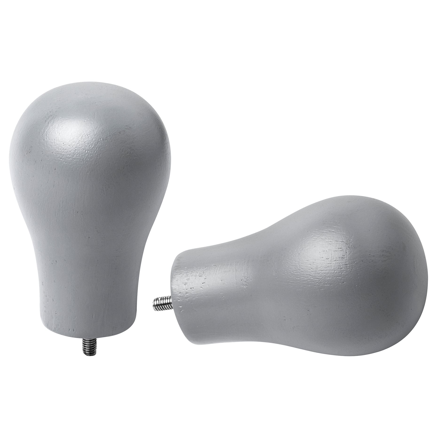 VITSKRÅP, finials/wood, 1 pair, 305.648.42