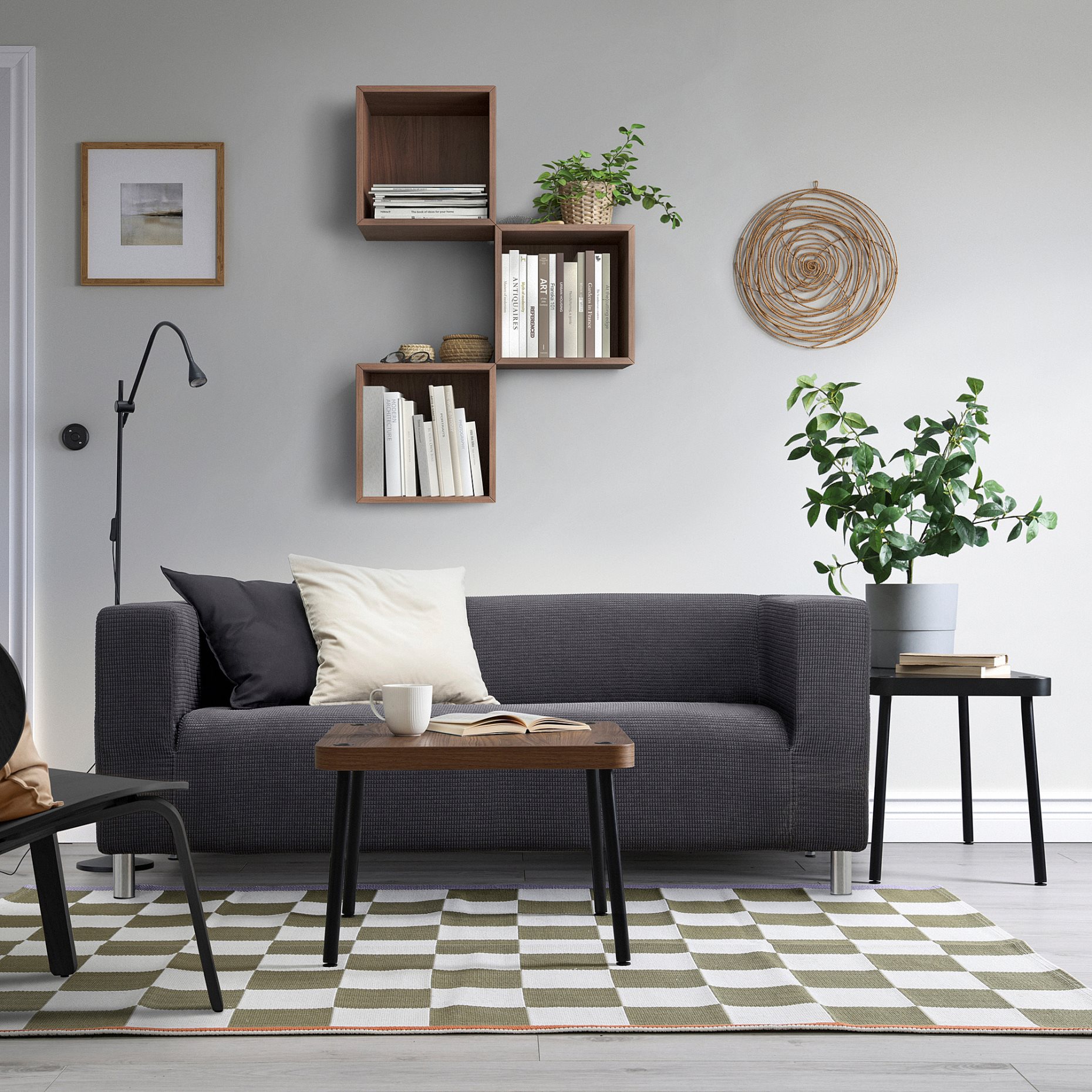 SONHULT, nest of tables, set of 2, 305.785.56