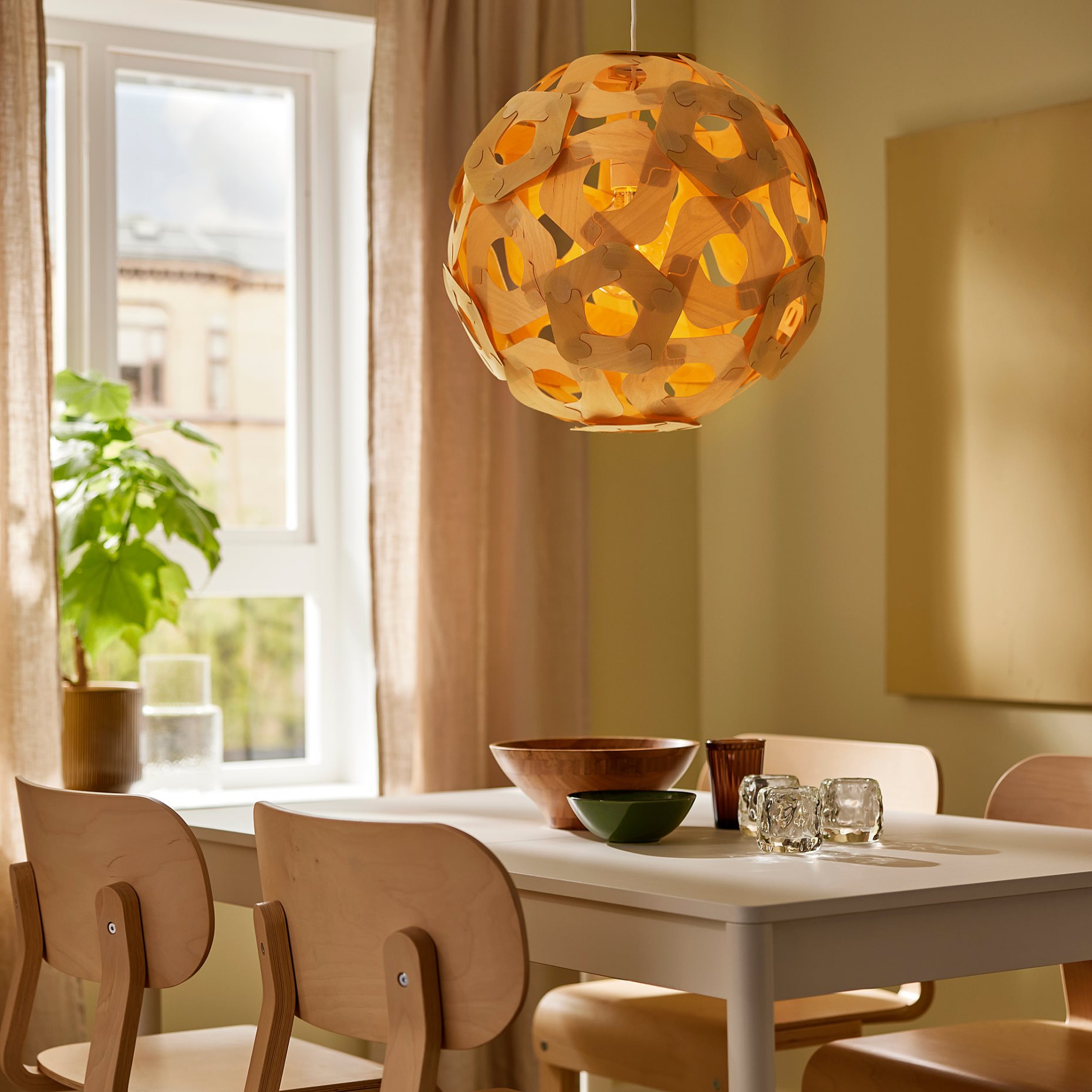 ÖDLEBLAD, pendant lamp shade, 48 cm, 305.972.20