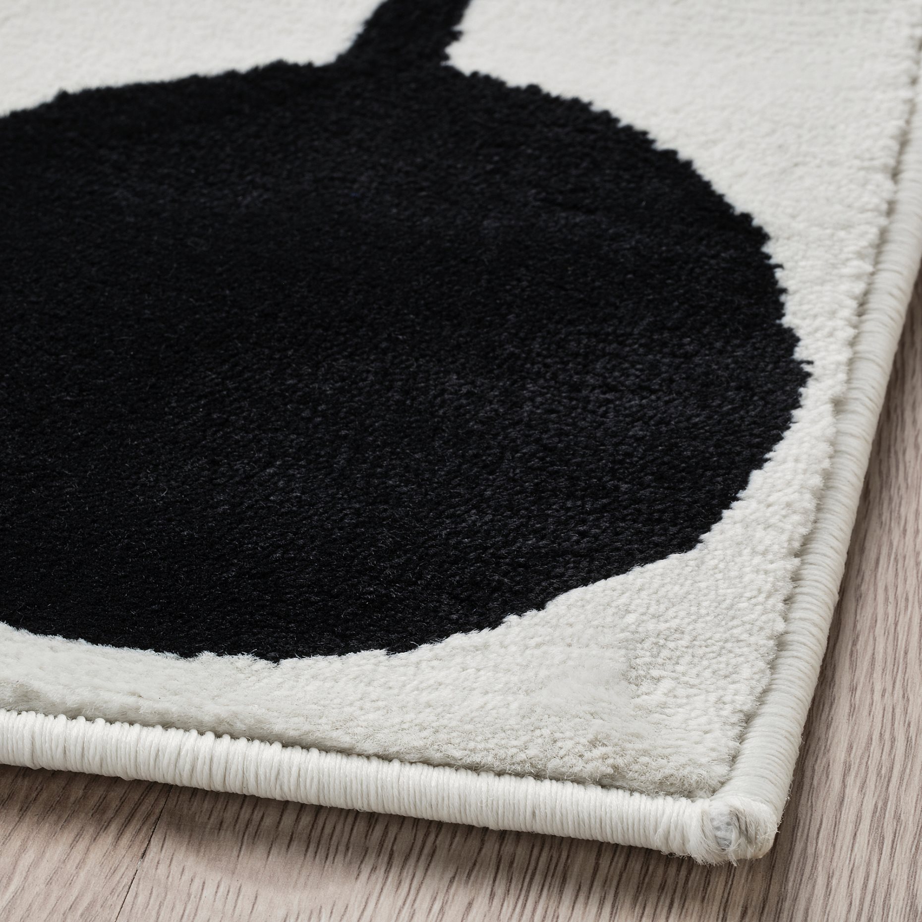 VÄNDPLATS, rug low pile, 133x195 cm, 306.009.39