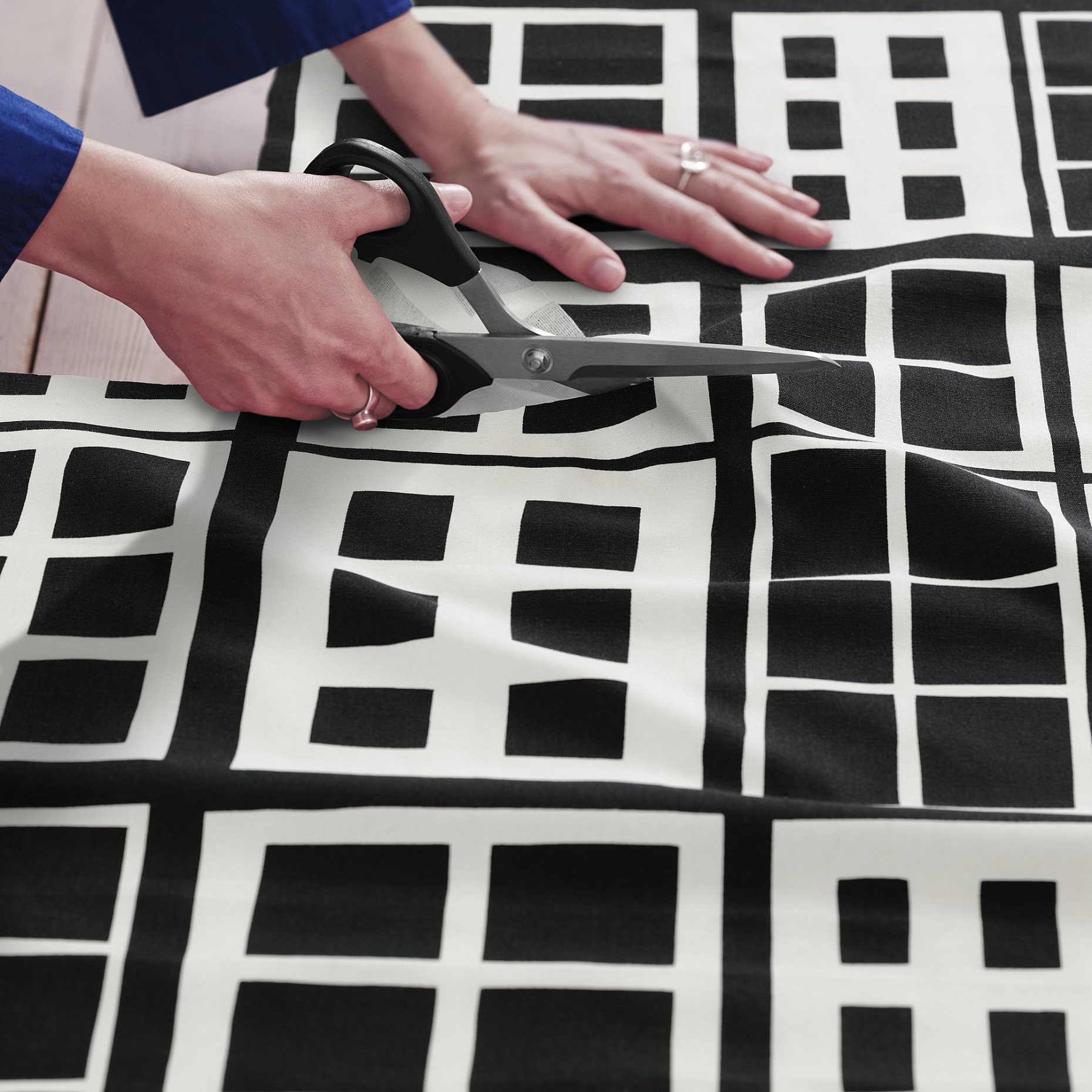 BROKAKLEJA, pre-cut fabric, 150x300 cm, 306.081.48