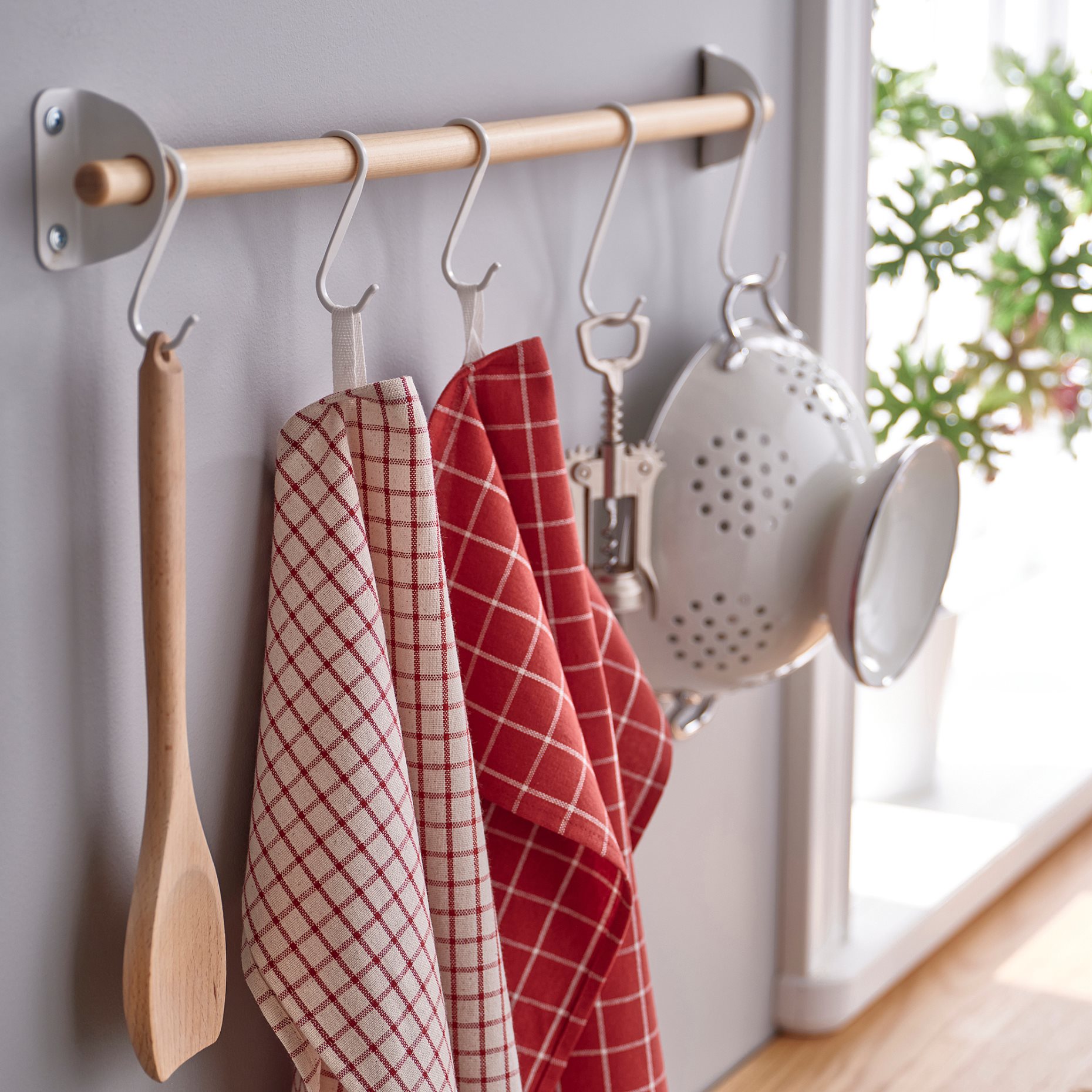 RINNIG, tea towel/4 pack, 45x60 cm, 306.099.06