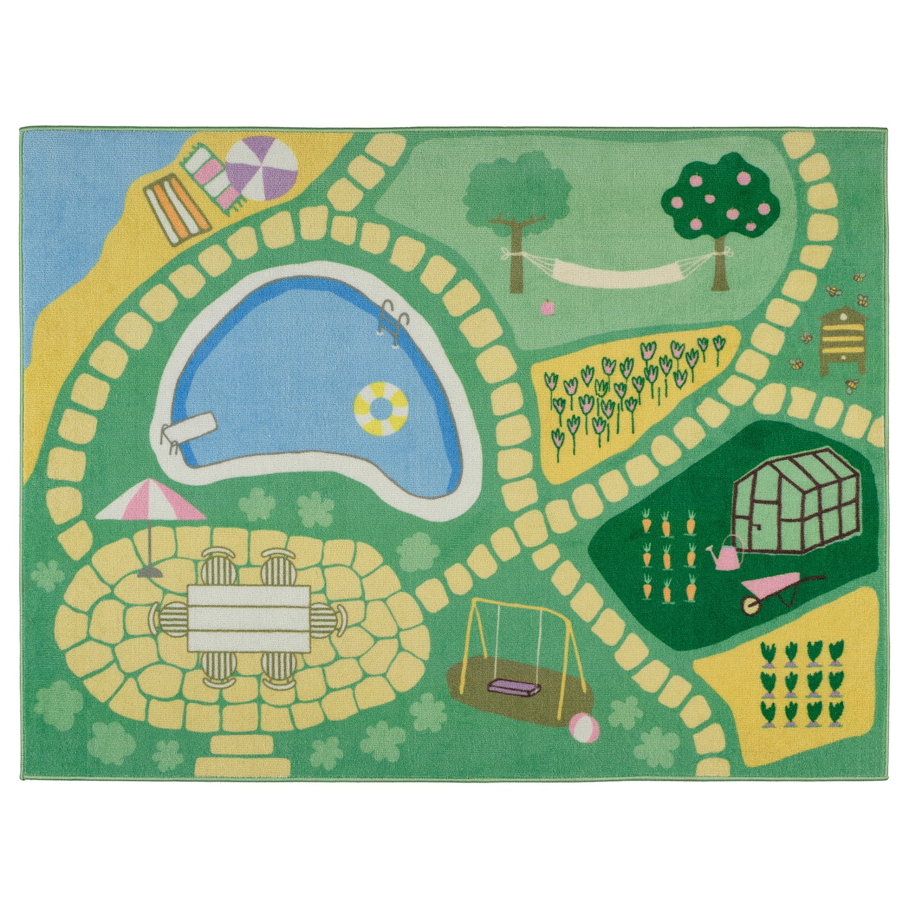 HUSSPARV, χαλί, 100x133 cm, 306.121.74