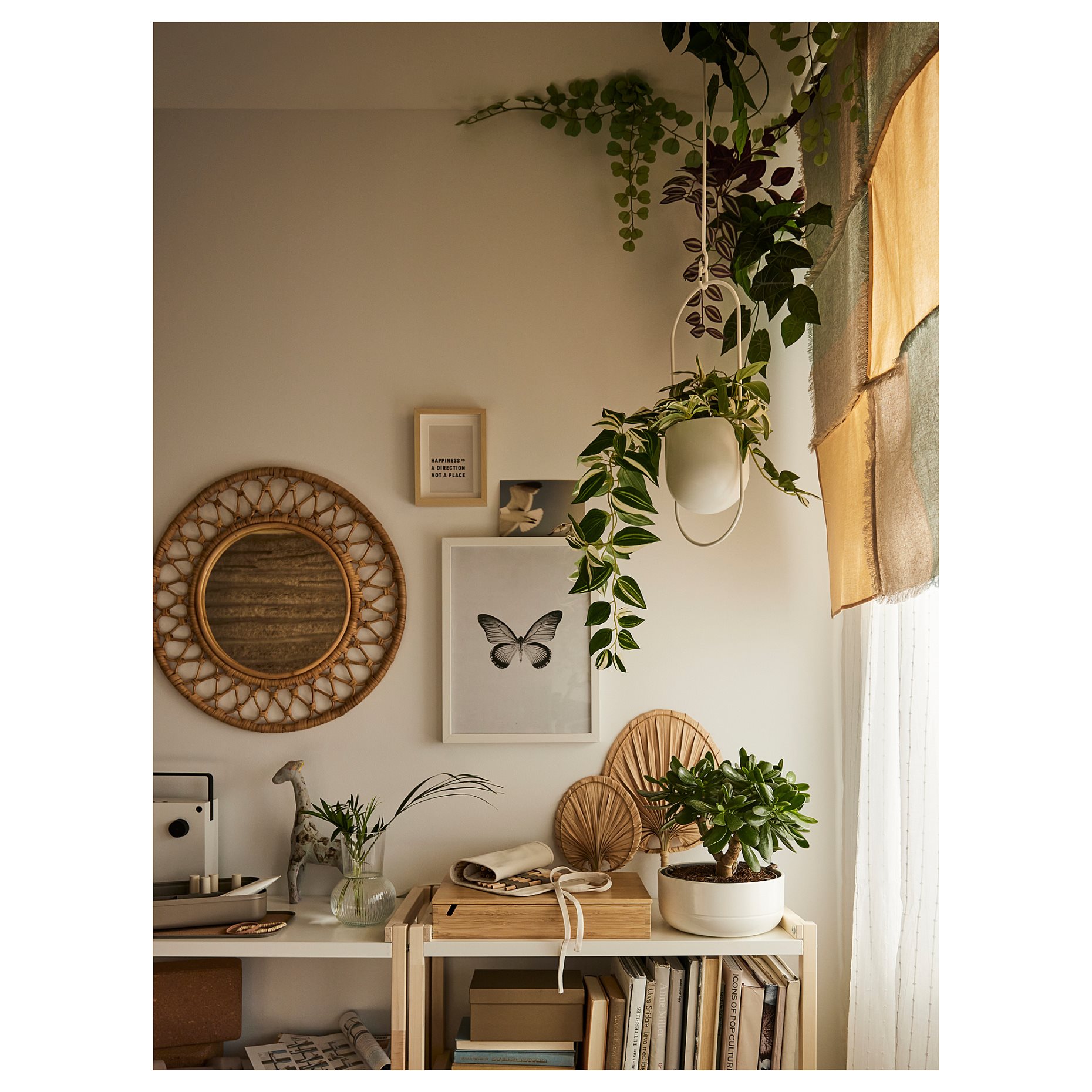 FEJKA, artificial potted plant in/outdoor/tradescantia zebrina, 12 cm, 306.152.38