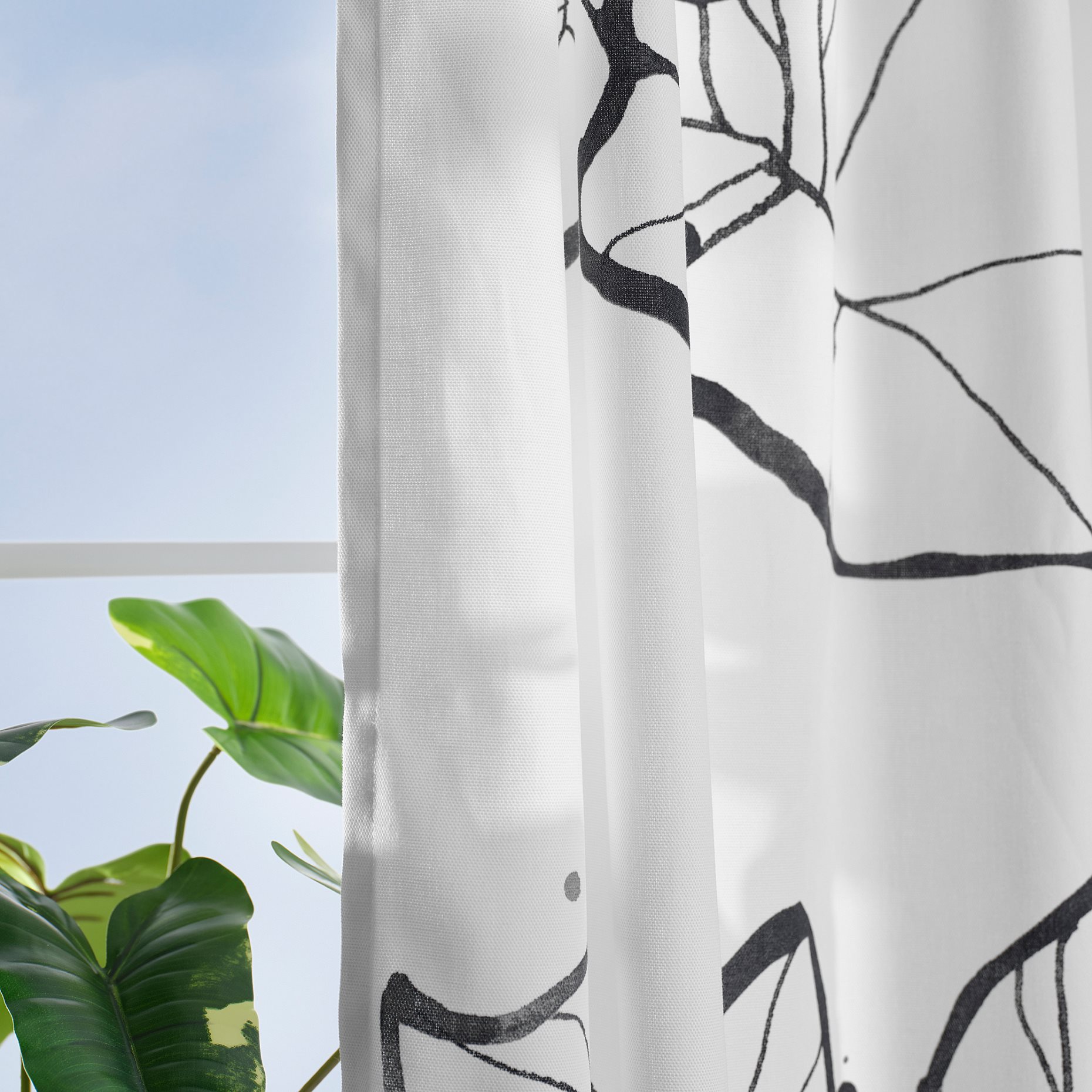PELARKÖRSBÄR, curtains with heading tape 1 pair, 145x280 cm, 306.210.98