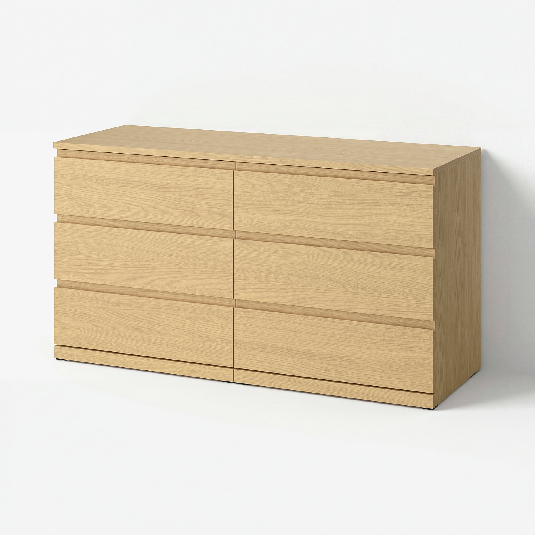 STORKLINTA, chest of 6 drawers, 140x50x75 cm, 306.275.47