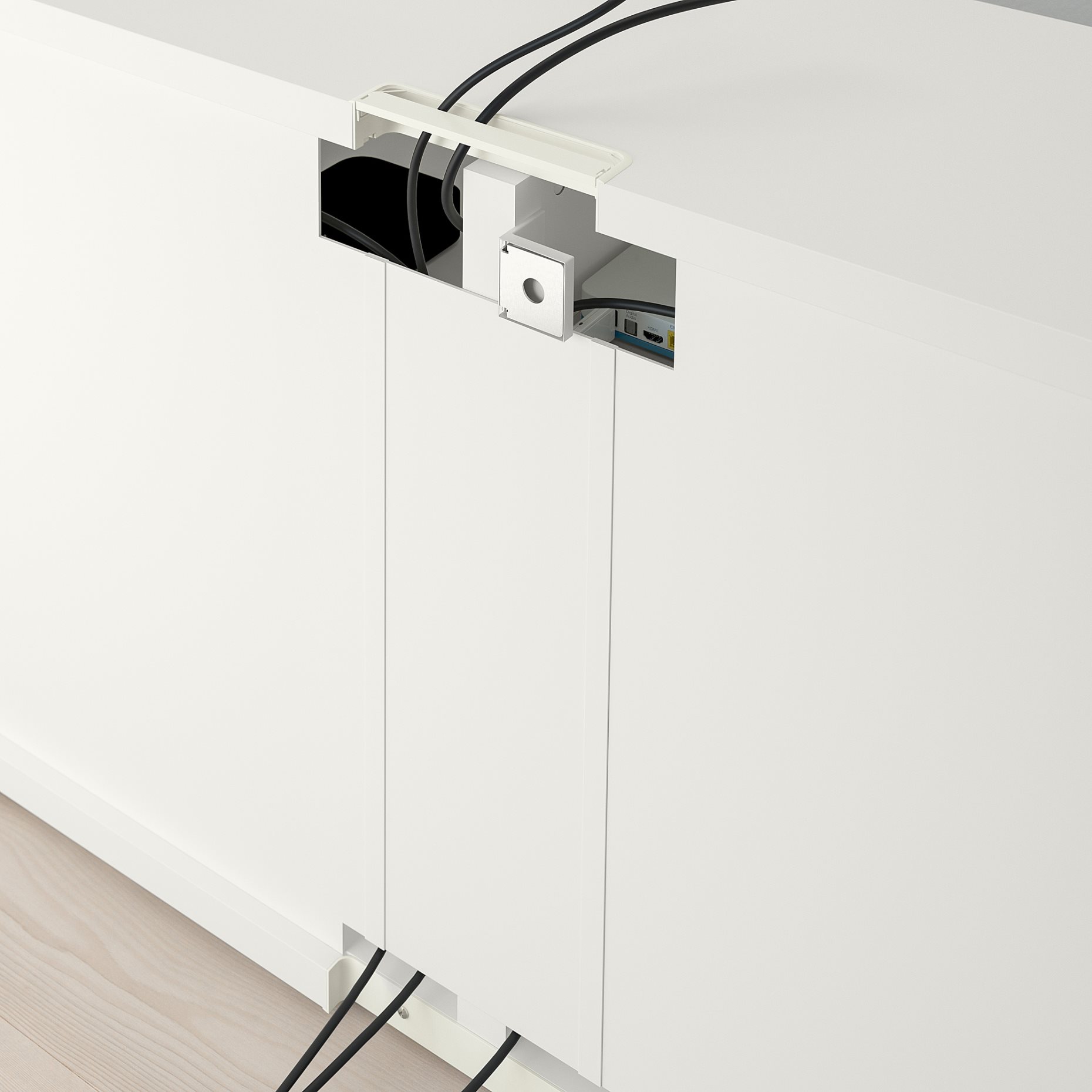 BESTÅ, έπιπλο TV με συρτάρια, 120x40x74 cm, 391.939.17