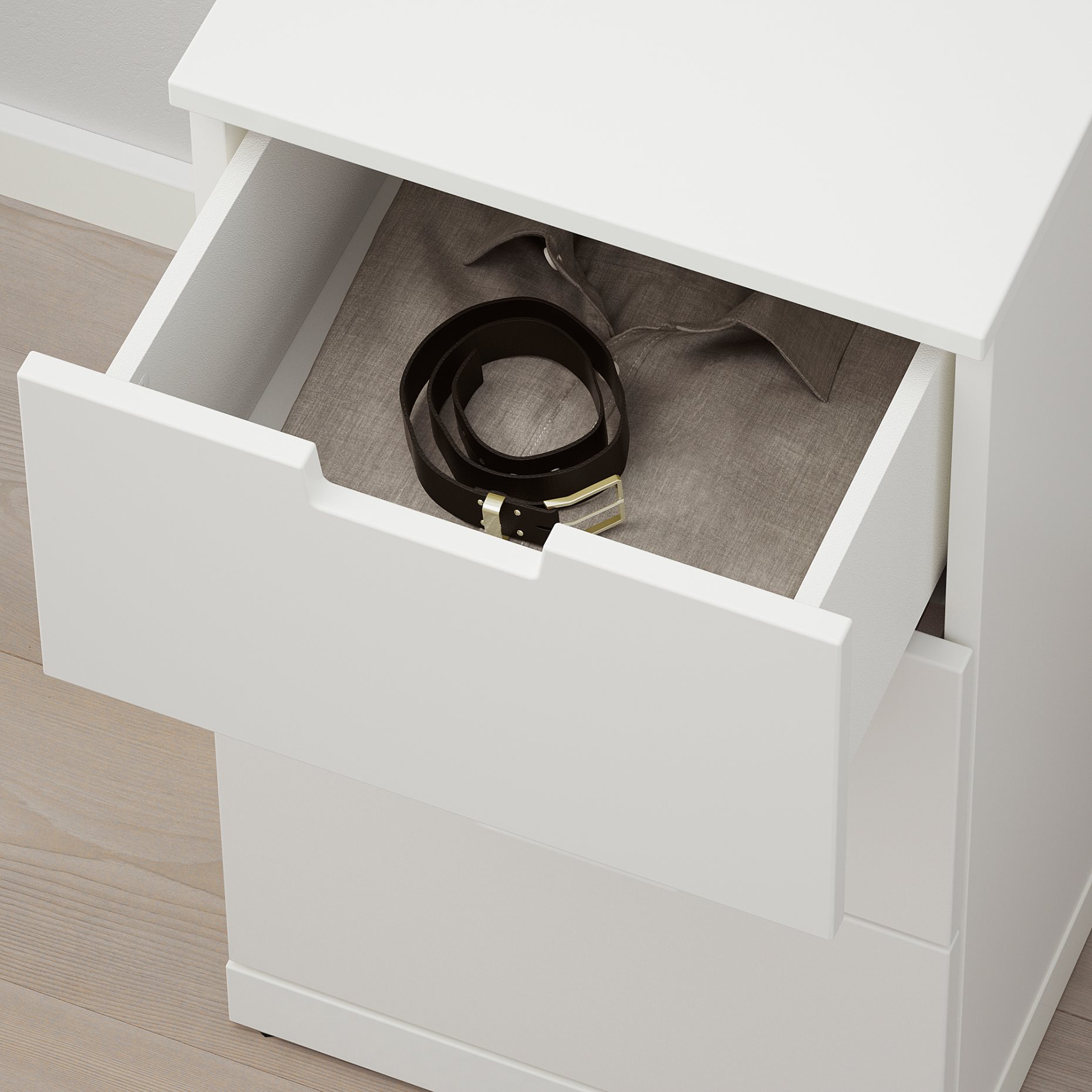 NORDLI, συρταριέρα με 3 συρτάρια, 40X76 cm, 392.398.35