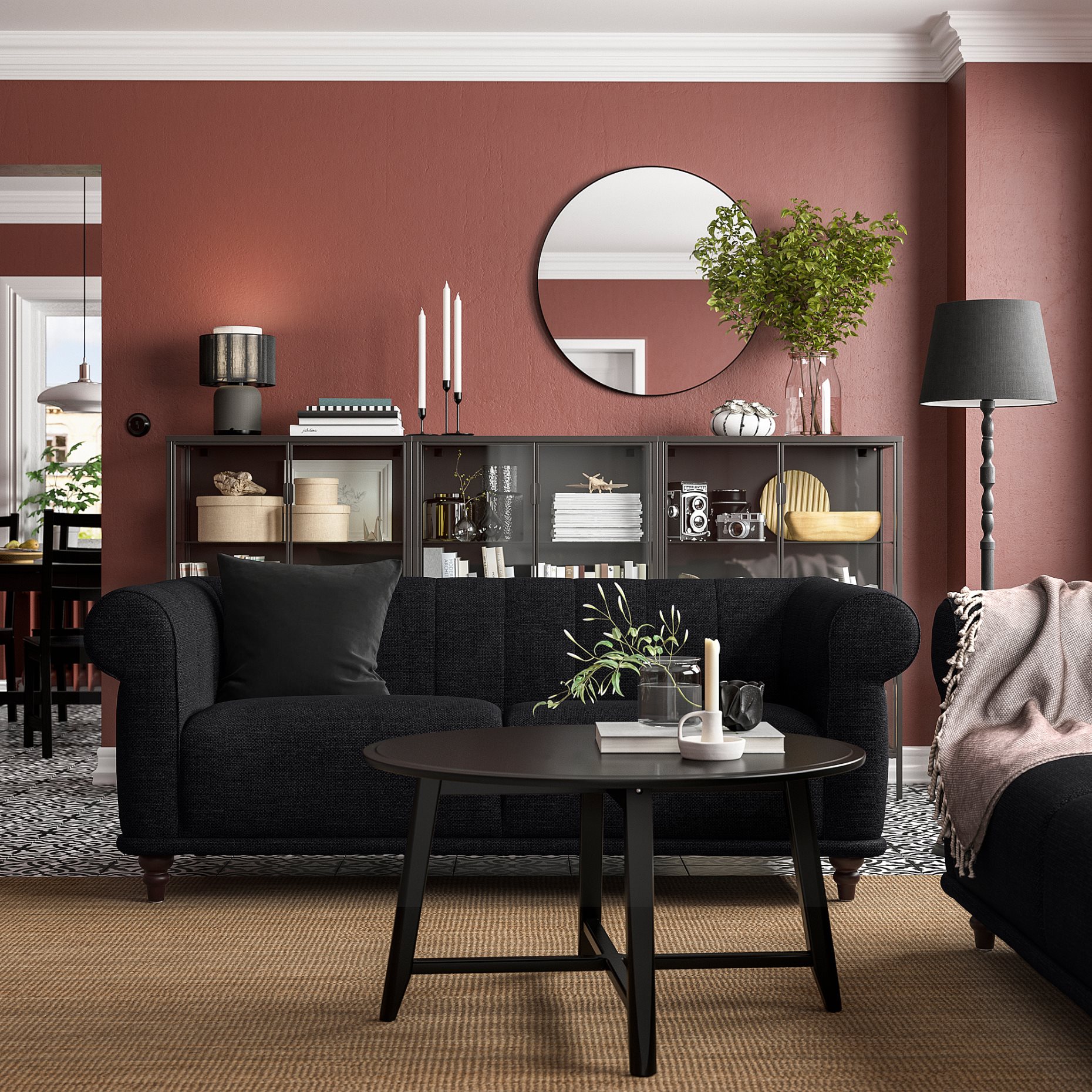VISKAFORS, 2-seat sofa, 394.432.52