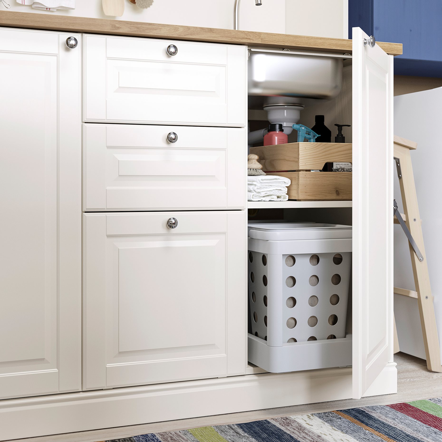 ONNERUP, kitchenette, 130x64x219 cm, 394.783.50