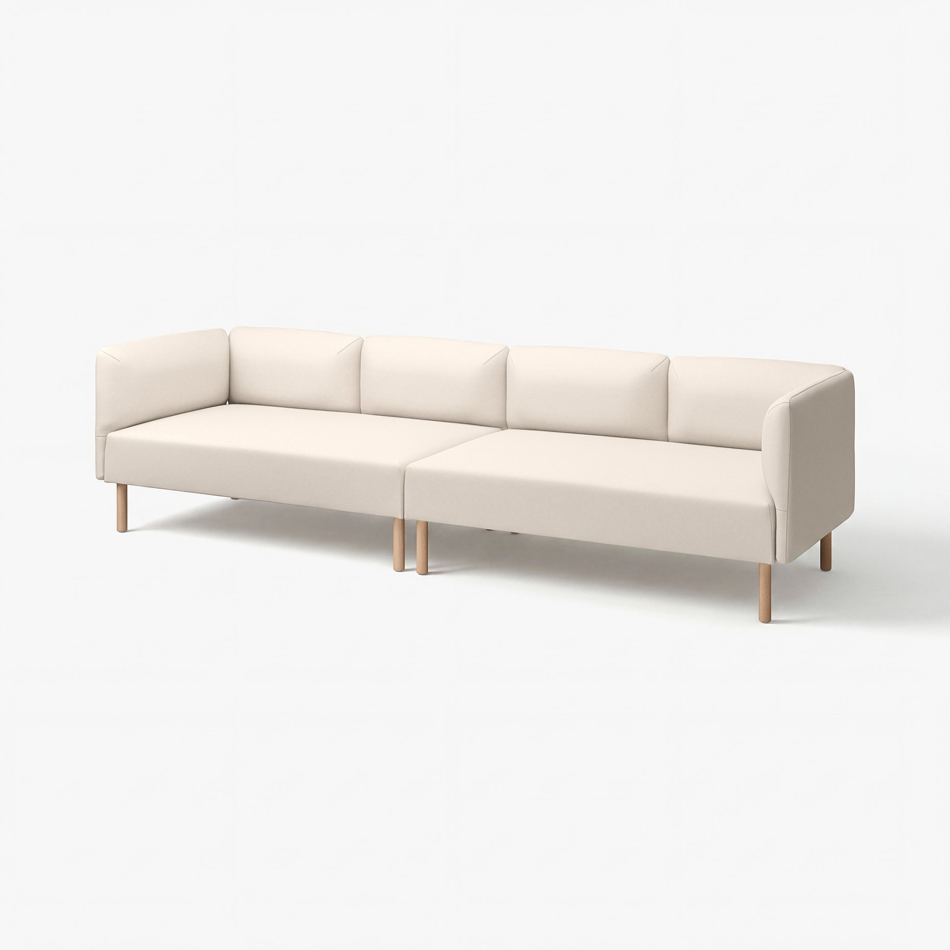 LILLEHEM, 4-seat modular sofa, 395.360.53