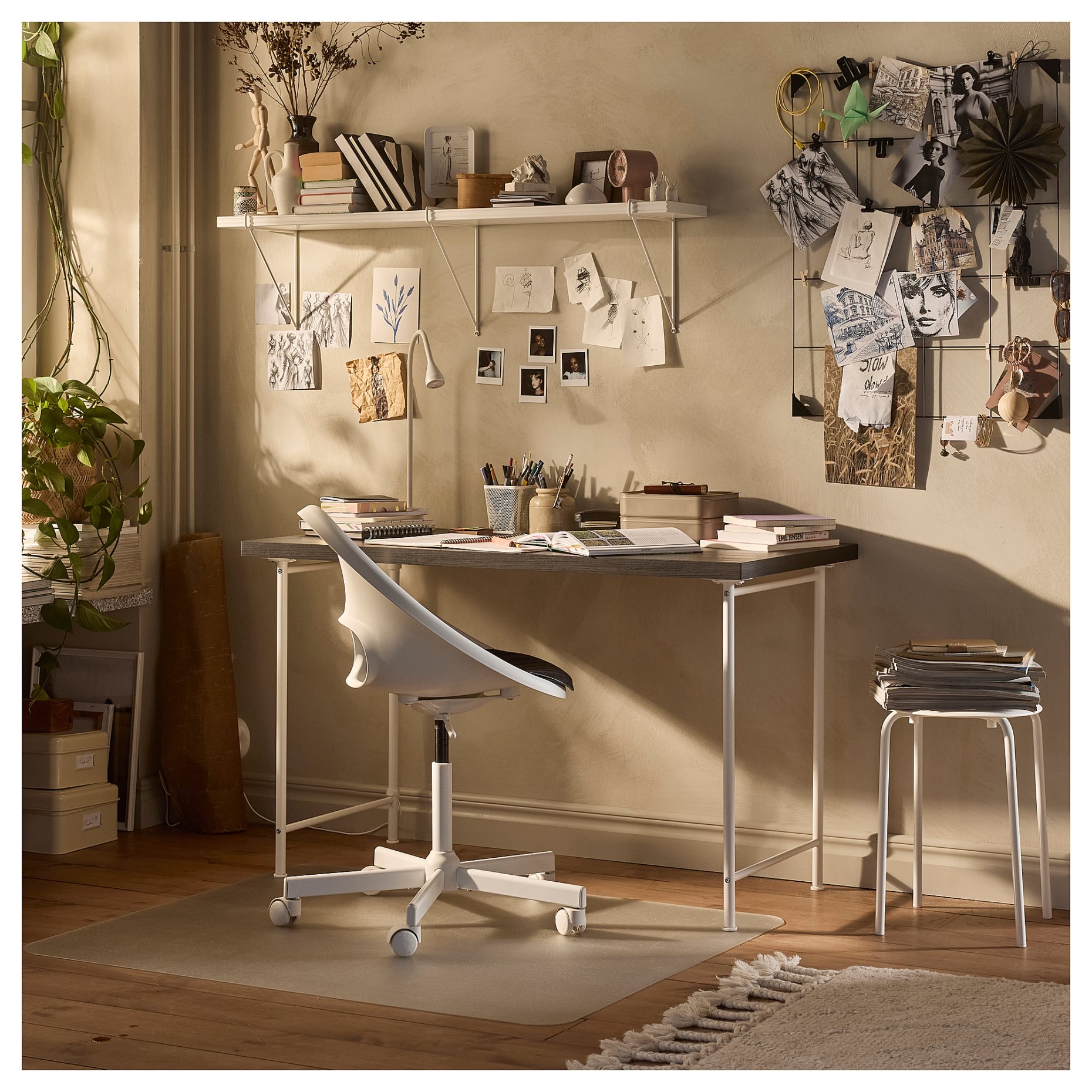 LAGKAPTEN/SPAND, desk, 120x60 cm, 395.636.35
