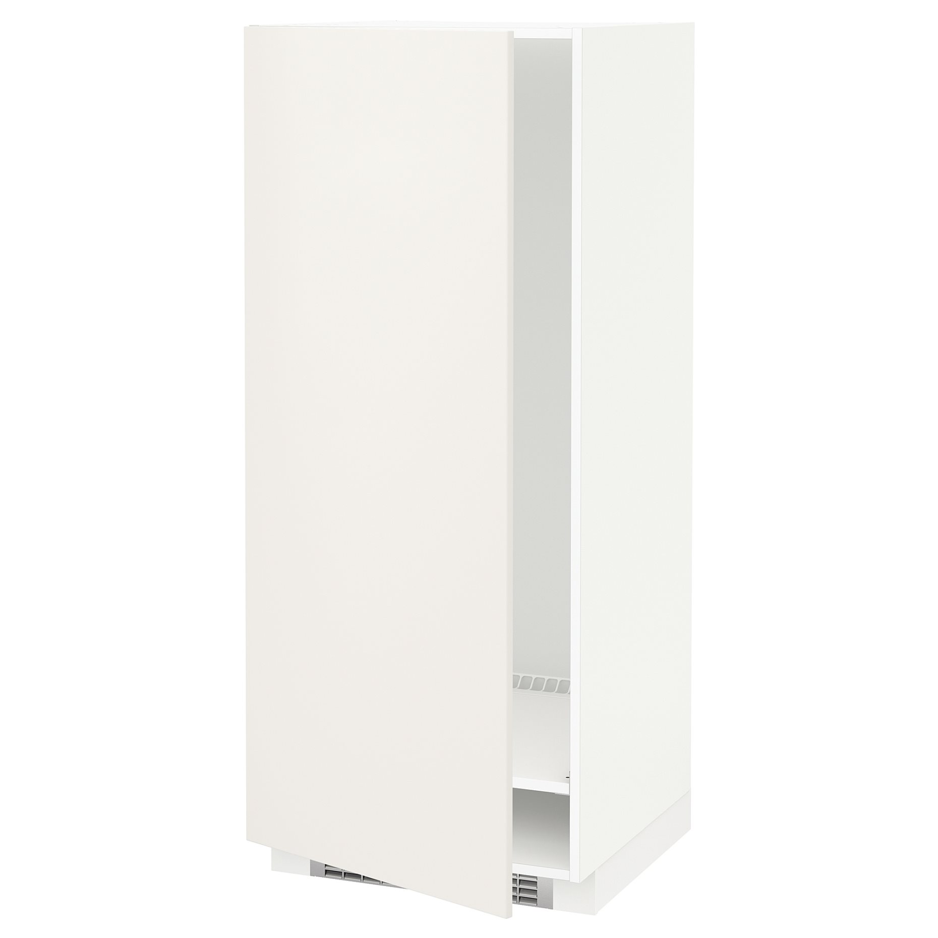 METOD, Ψηλό ντουλάπι για ψυγείο/καταψύκτη, 399.207.38