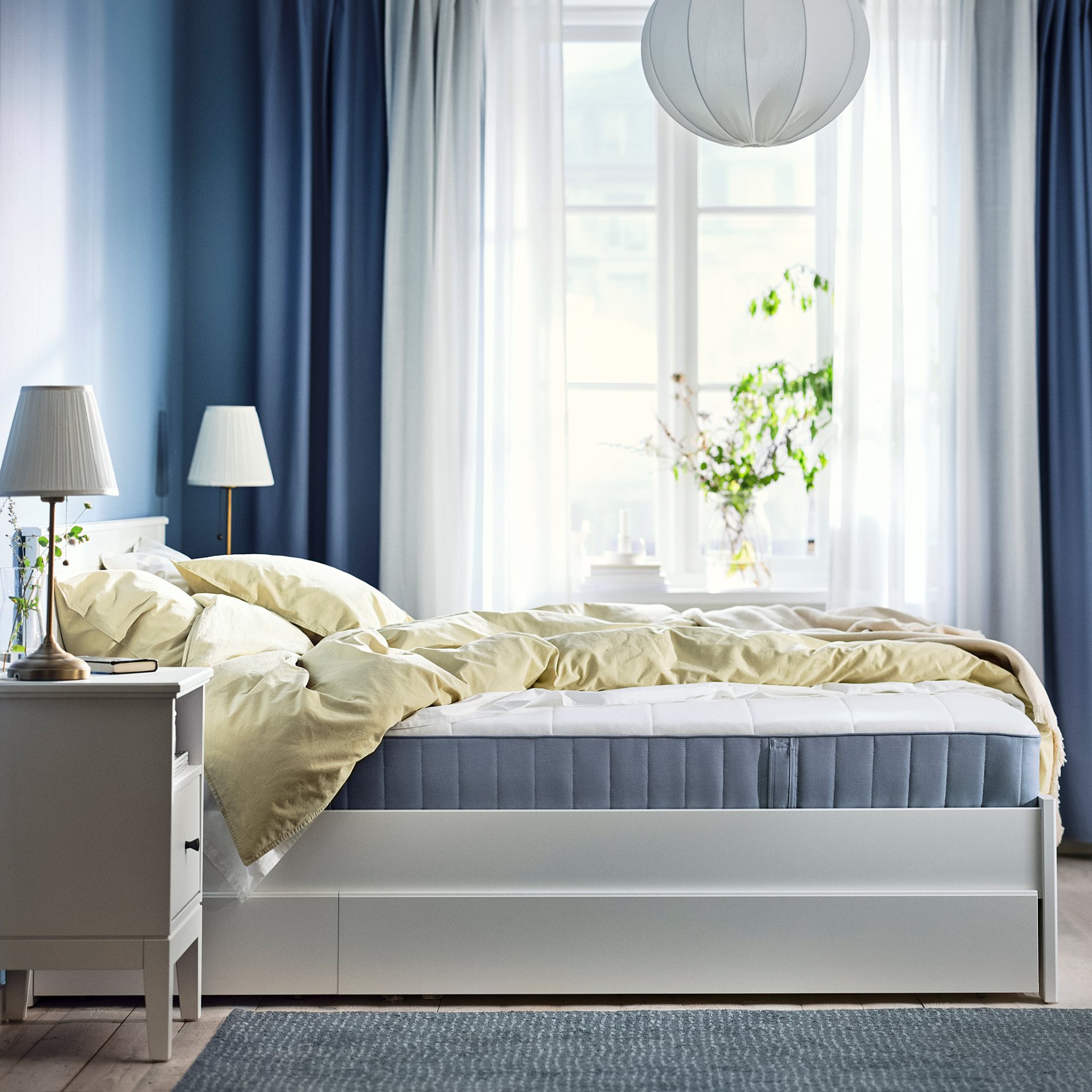 VESTERÖY, pocket sprung mattress/firm, 160x200 cm, 404.506.18