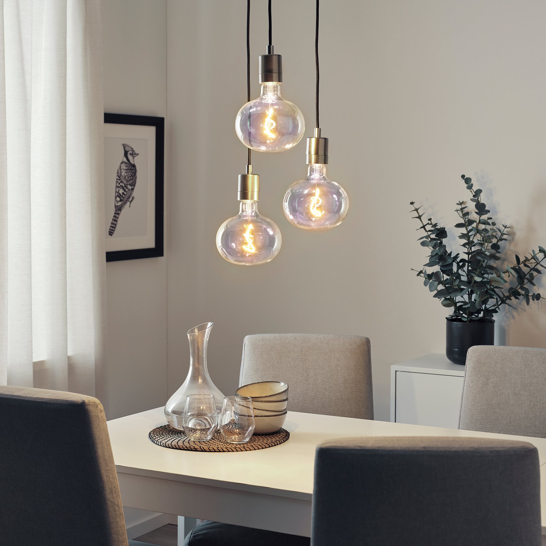 MOLNART, λαμπτήρας LED E27 260 lumen/ελλειπτικού σχήματος, 150 mm, 405.404.45