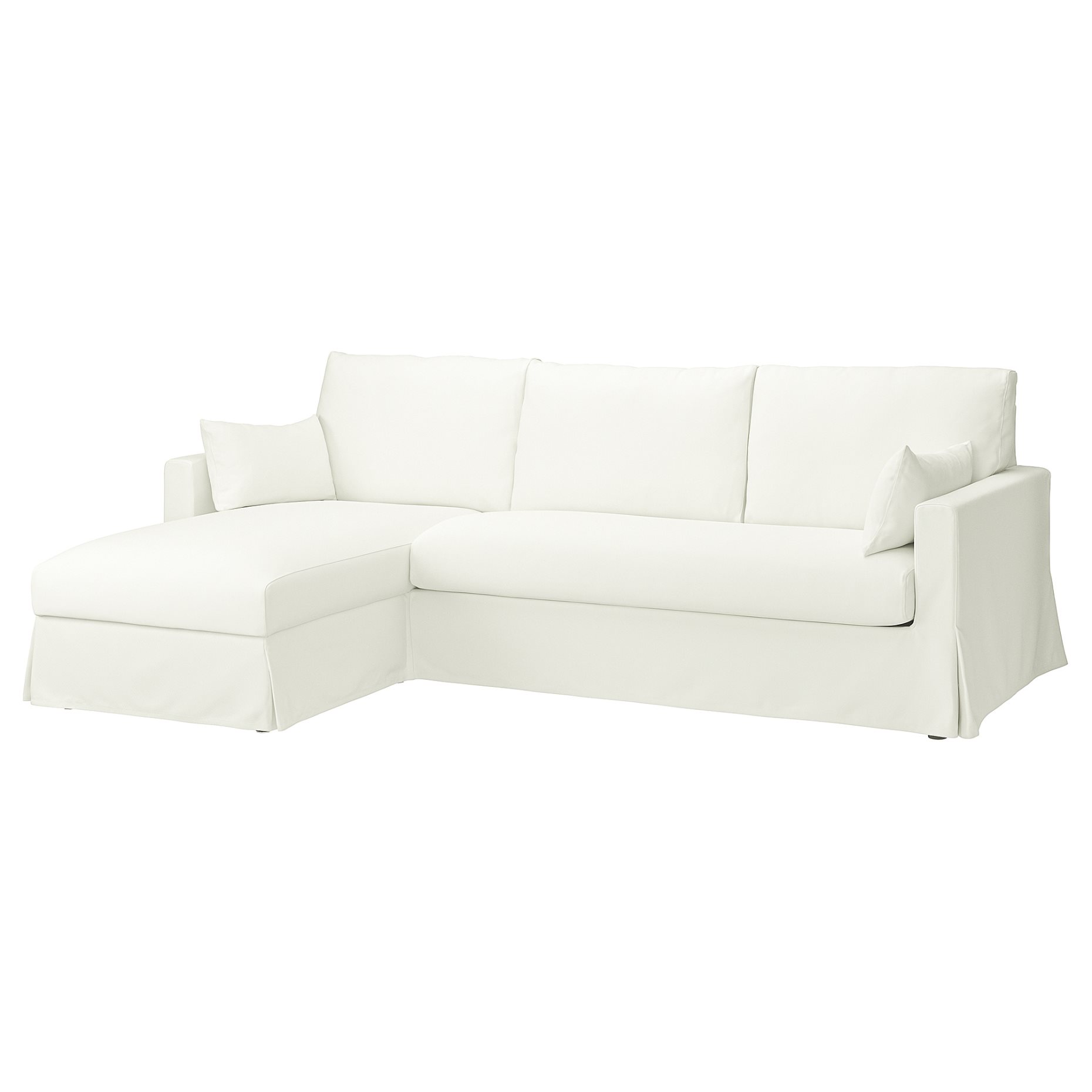 HYLTARP, cover for 3-seat sofa with chaise long, left, 405.482.67
