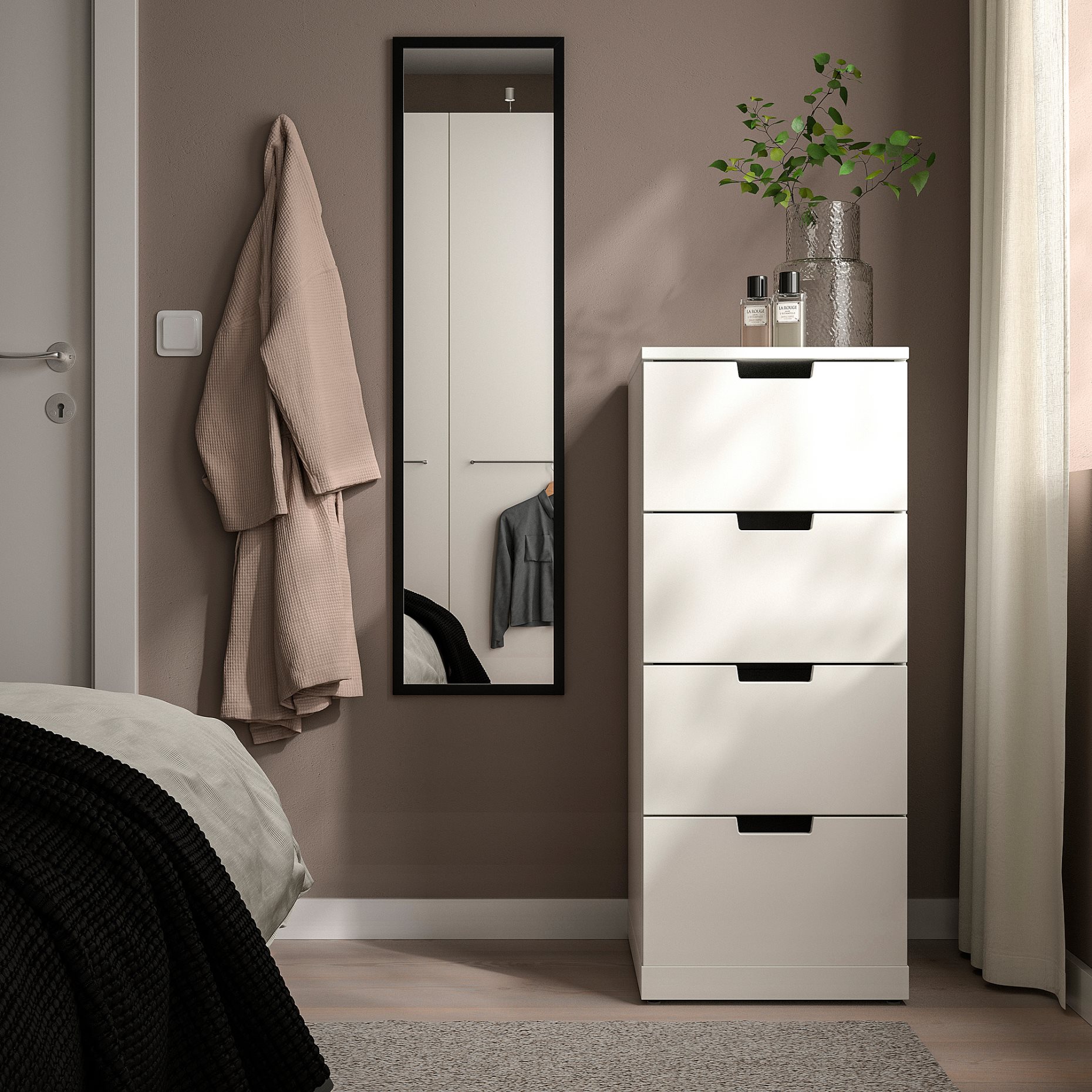LILJETRÄD, mirror, 30x115 cm, 405.510.47