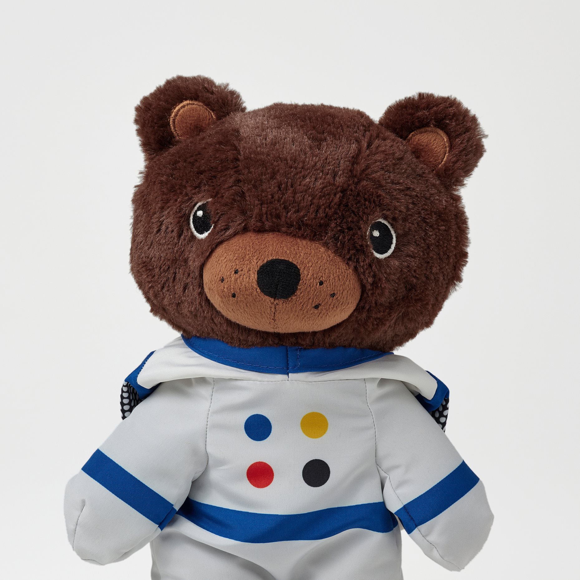 AFTONSPARV, soft toy bear with astronaut suit, 28 cm, 405.515.42