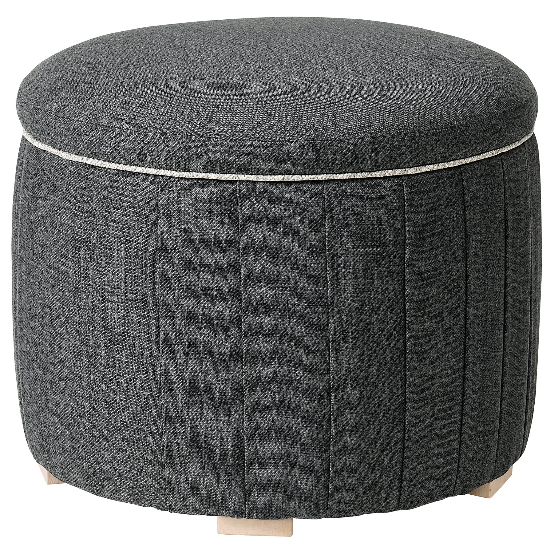 ÅTERLÖGA, pouffe with storage, 405.623.38