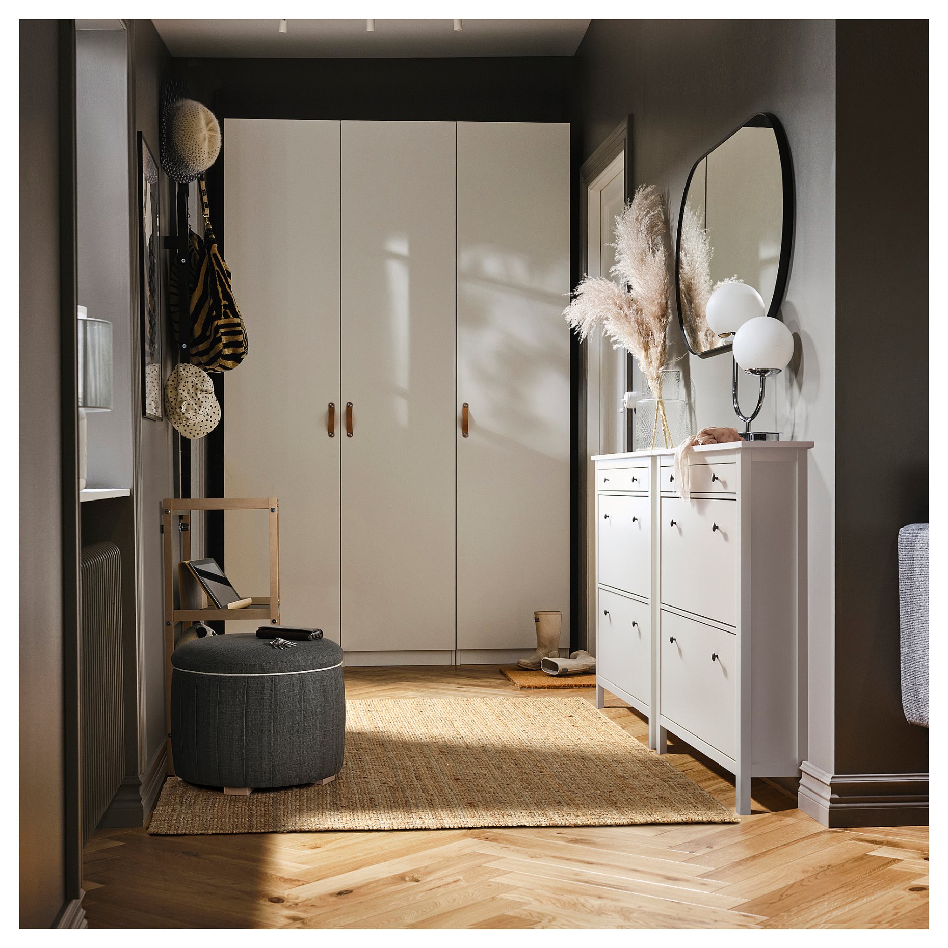 ÅTERLÖGA, pouffe with storage, 405.623.38