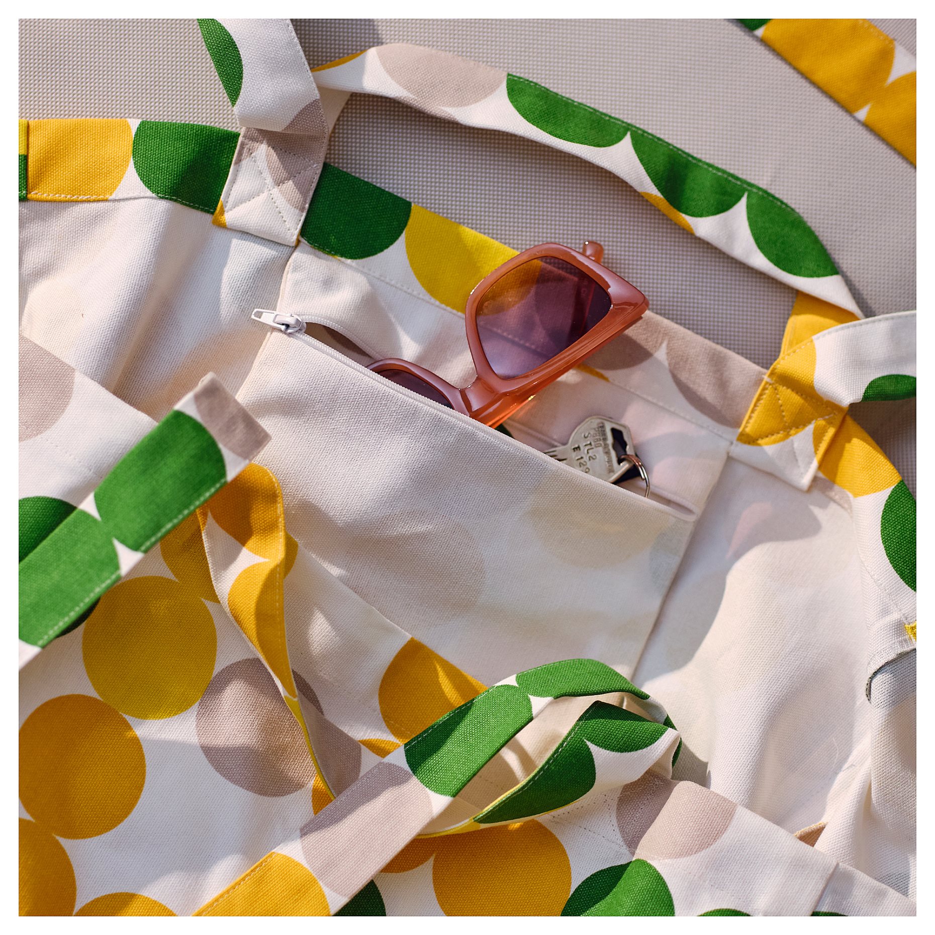 BROGGAN, beach bag, 41x28x39 cm/45 l, 405.707.86