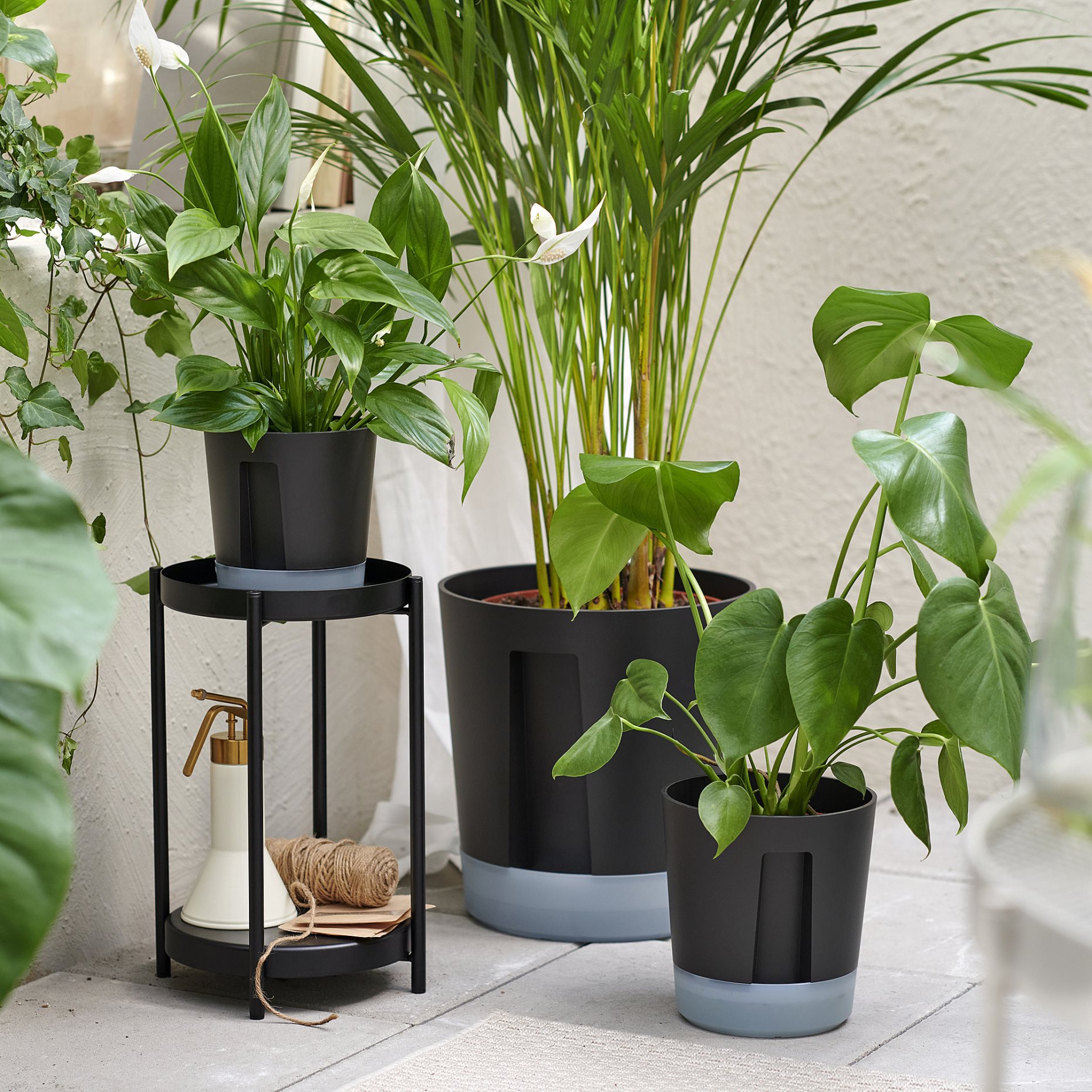 VÅRDTRÄD, self-watering plant pot in/outdoor, 24 cm, 405.708.66