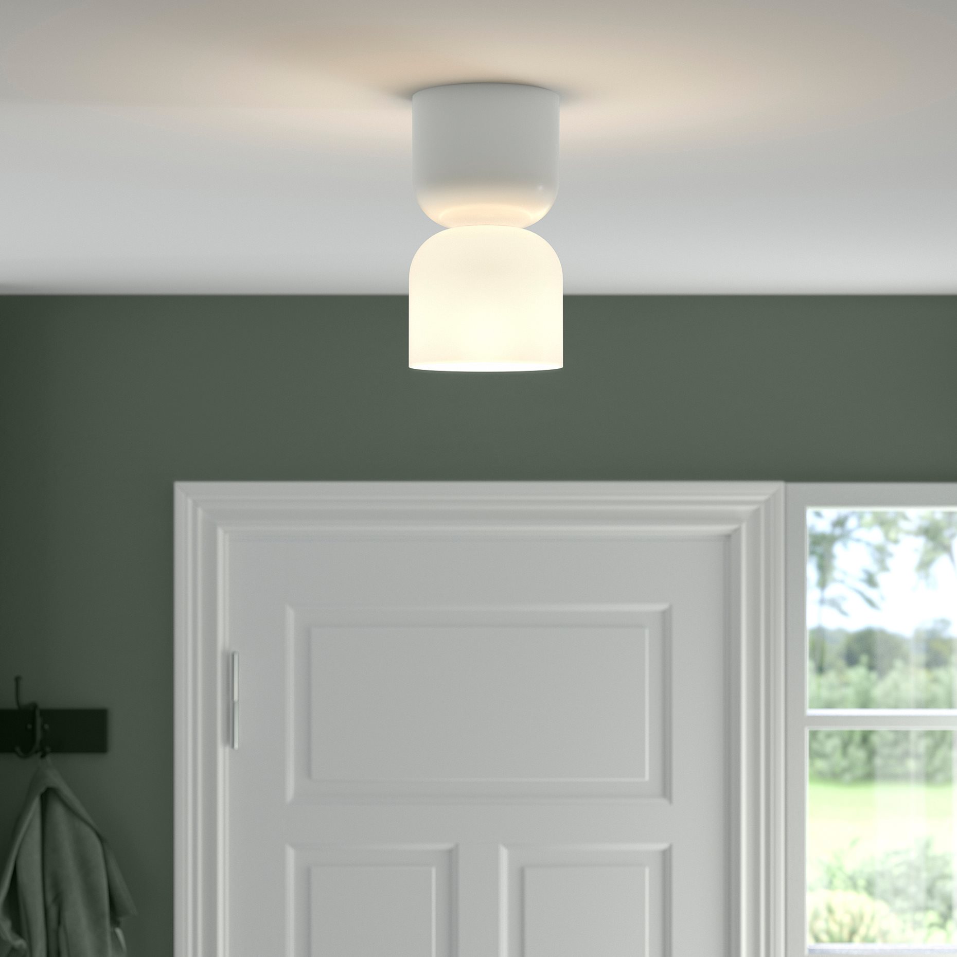 HAMNFYR, ceiling lamp, 14 cm, 405.735.39