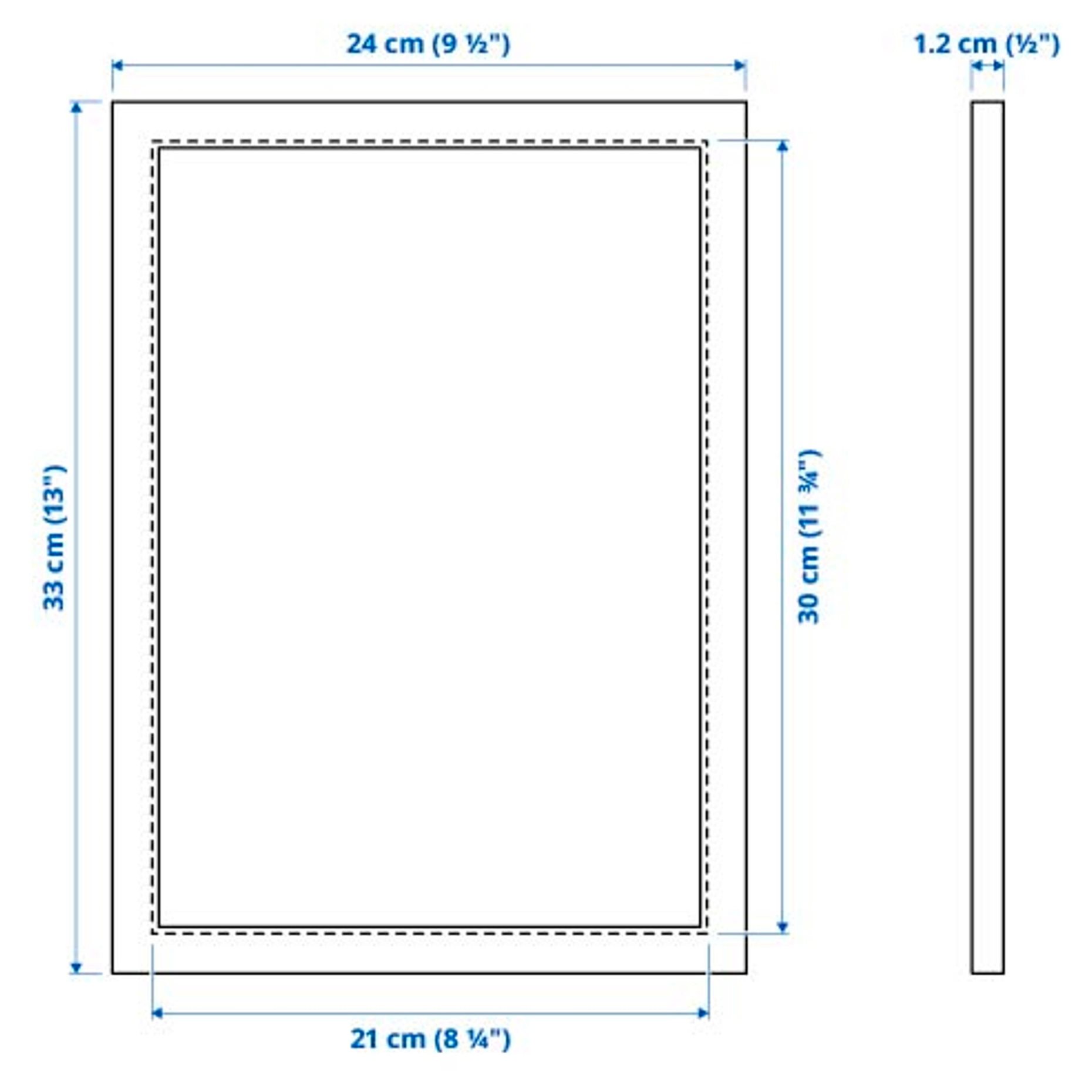 FISKBO, frame, 21x30 cm, 405.849.29