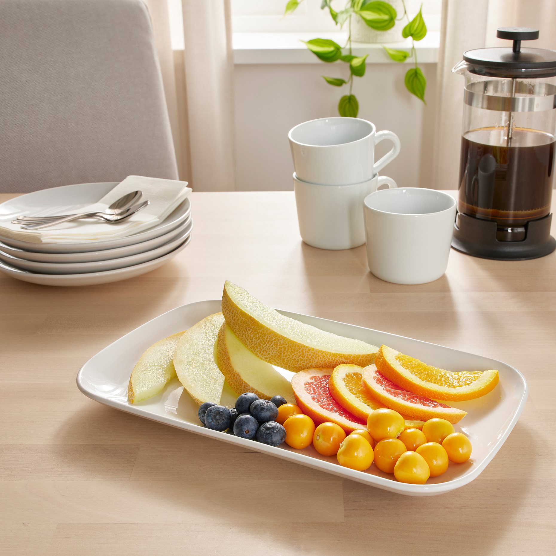 GODMIDDAG, plate, 18x30 cm, 405.850.09