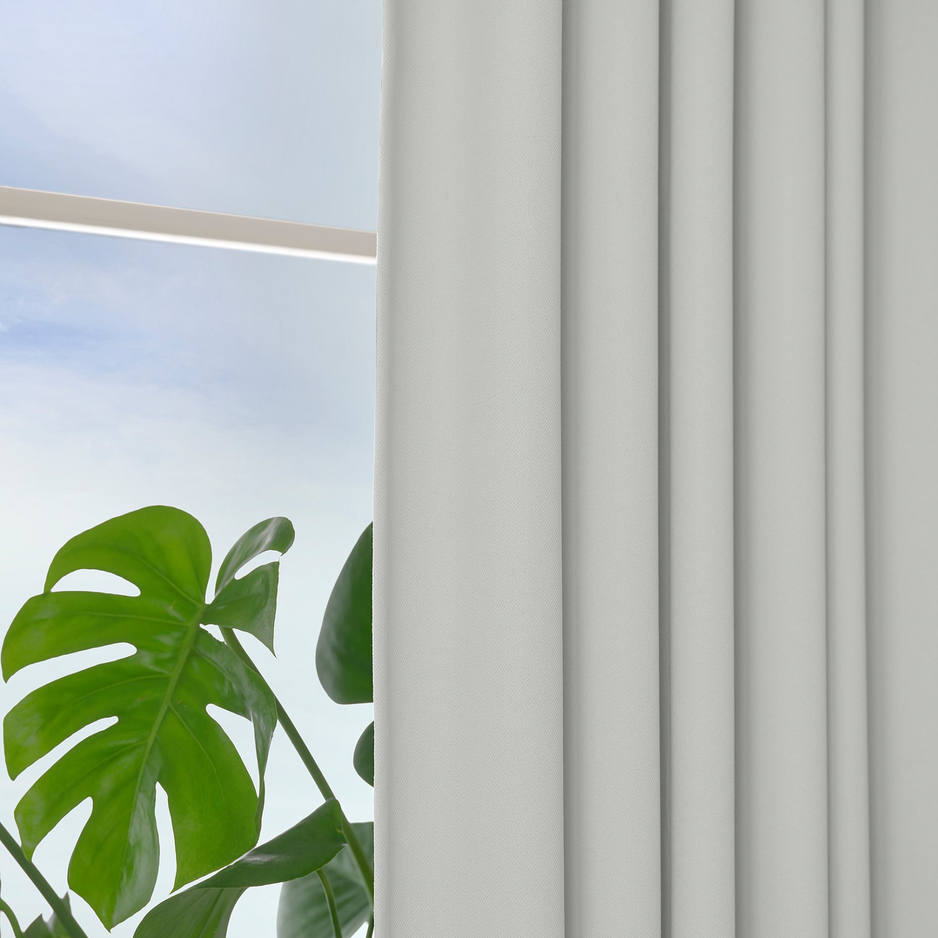 KORGMOTT, block-out curtains with heading tape/1 pair, 145x300 cm, 405.971.49
