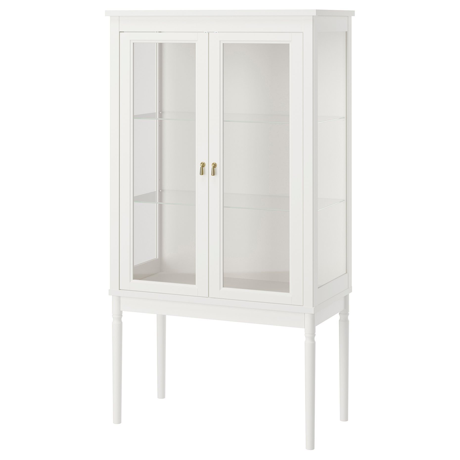FÄRJKARL, glass-door cabinet, 87x45x161 cm, 405.976.44