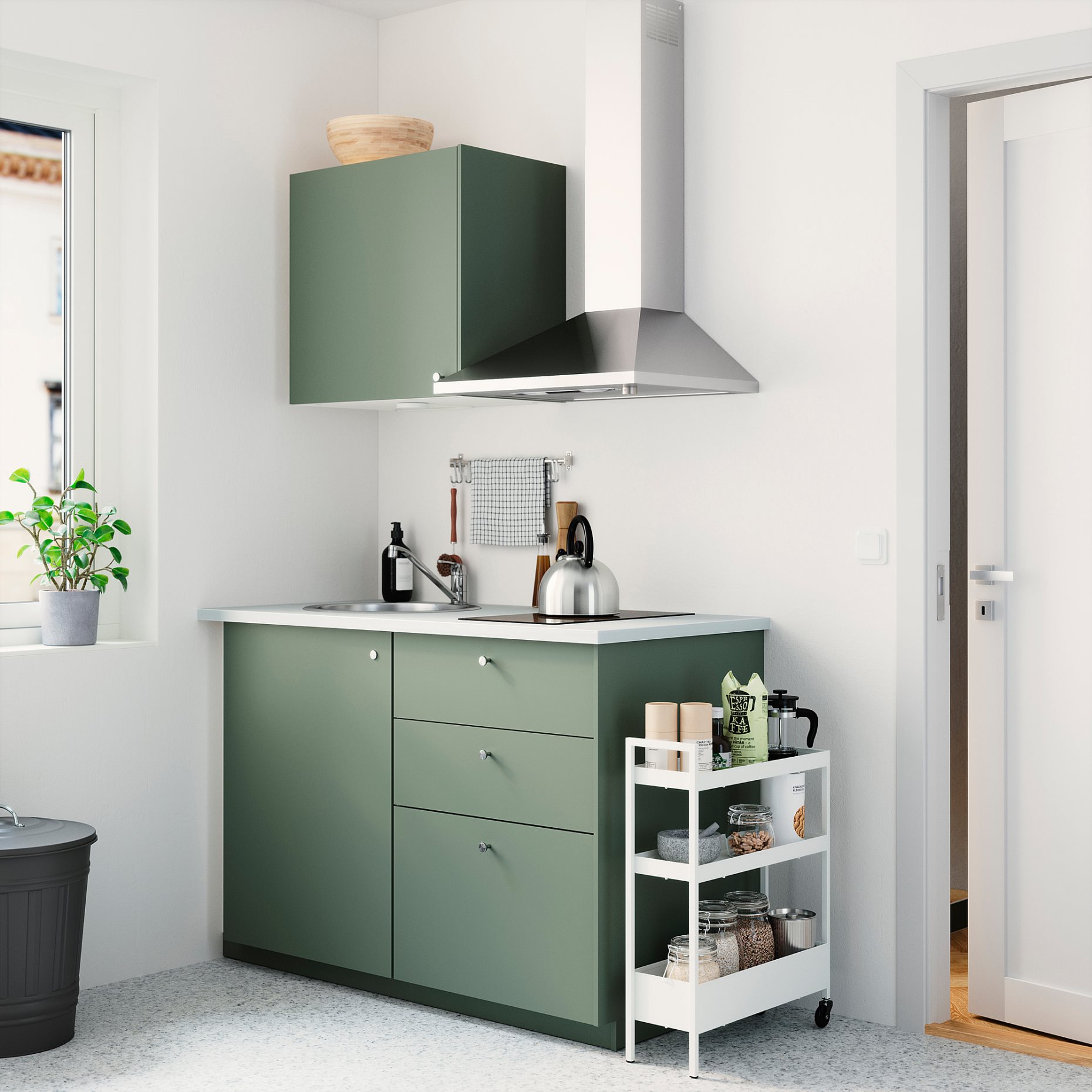 NISSAFORS, trolley, 50.5x19x67 cm, 406.029.85