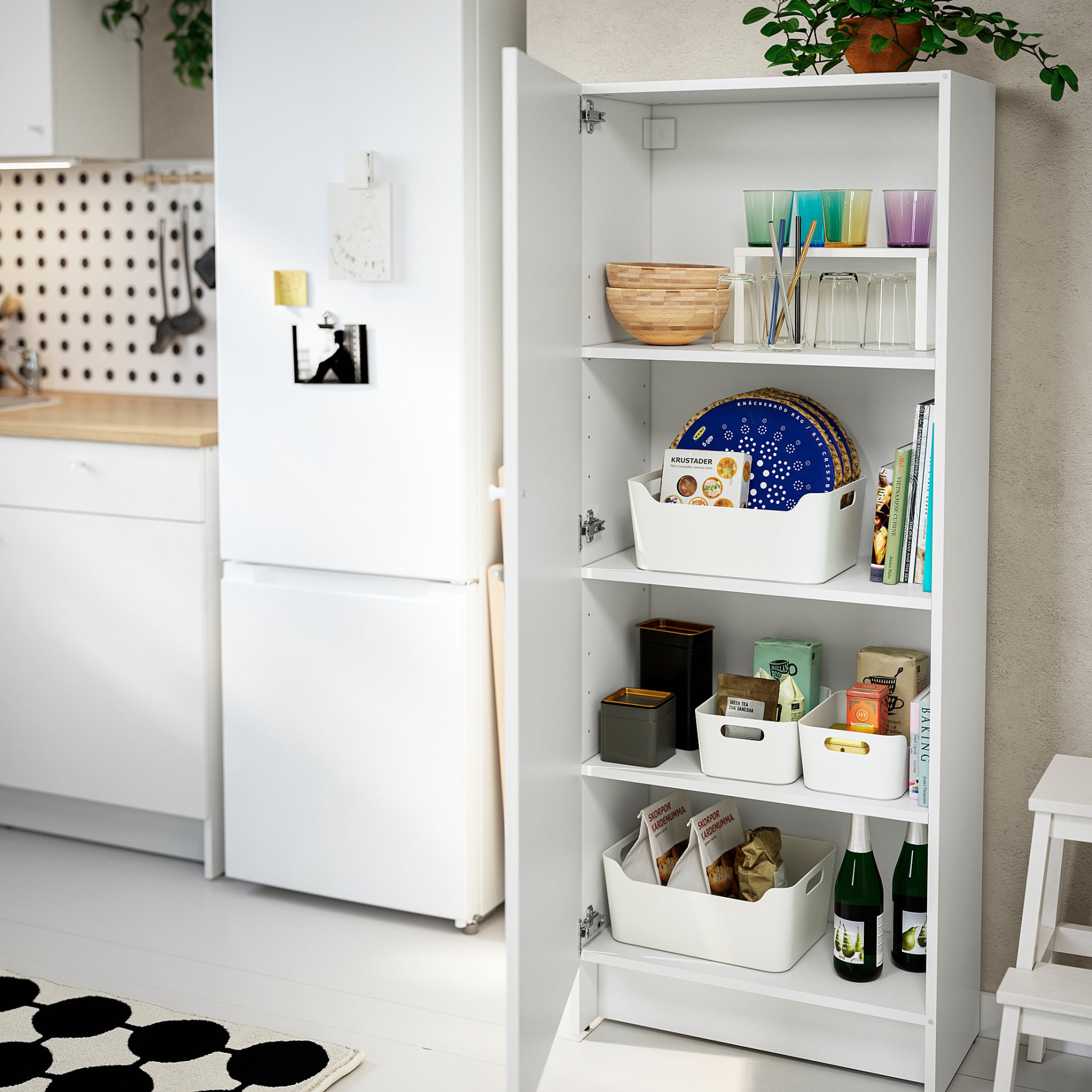 KNOXHULT, high cabinet with door, 60x31x153 cm, 406.040.79