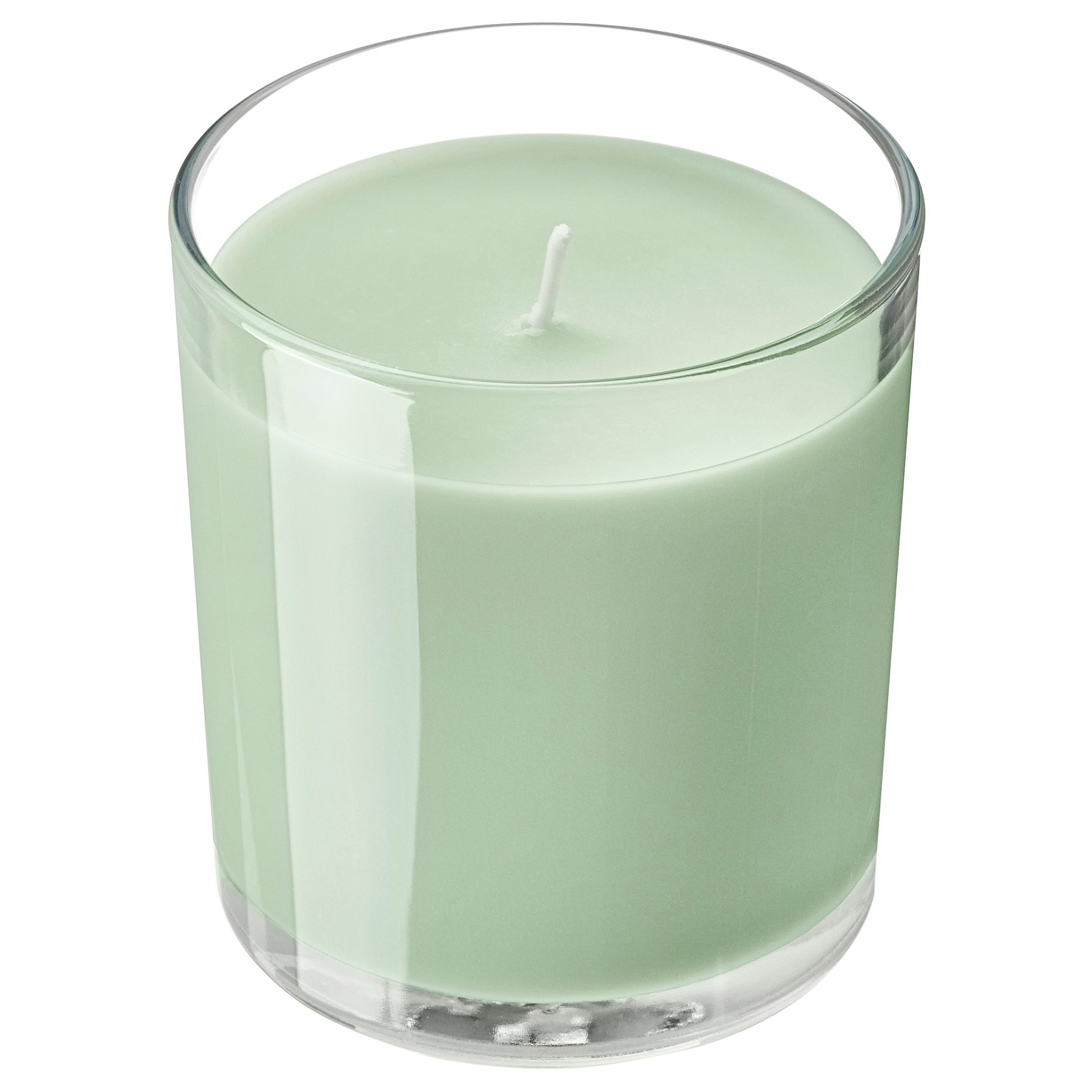 LOTSFÅGEL, scented candle in glass/Apple, 40 hr, 406.083.84