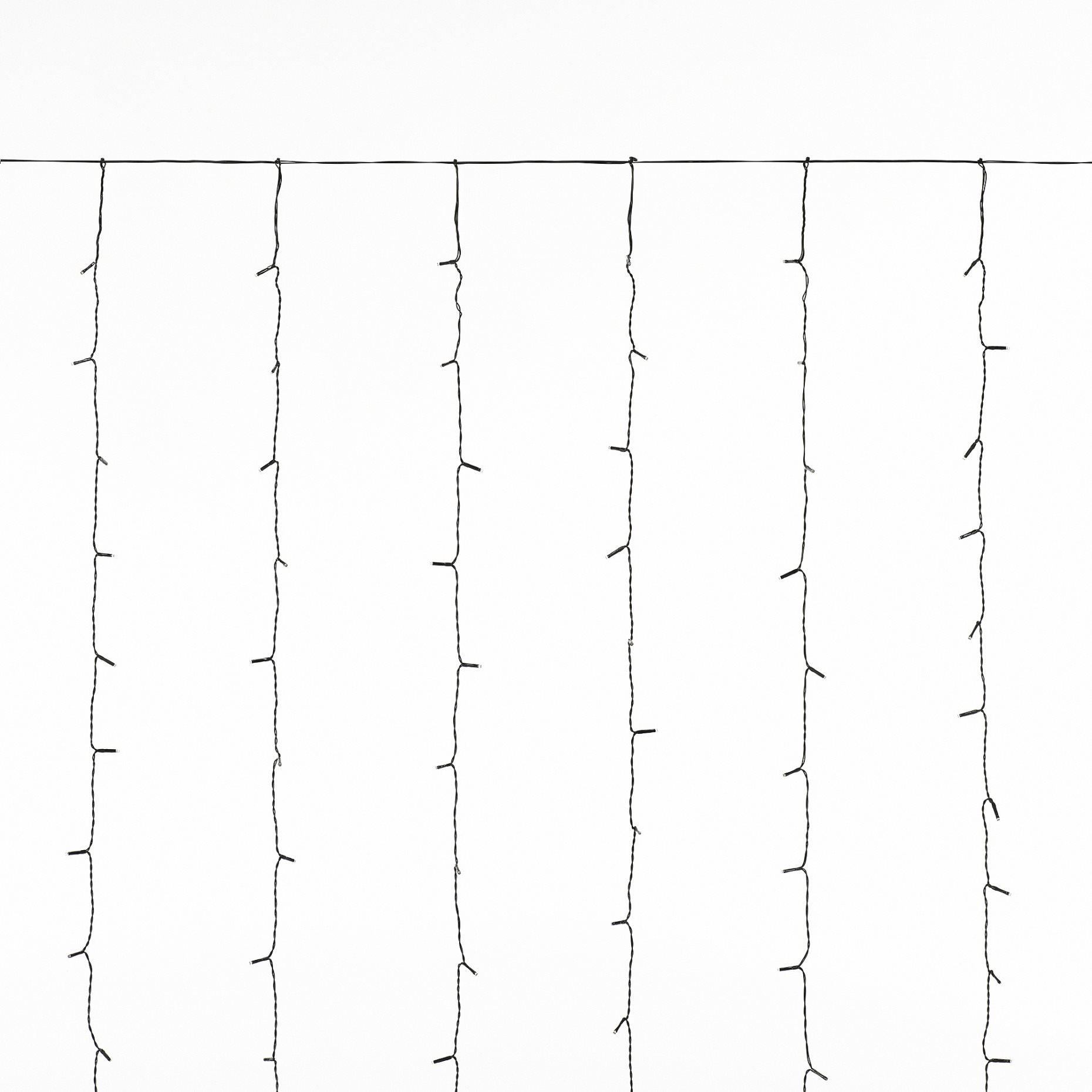 GETKÅL, lighting curtain with built in LED light source/outdoor, 8 m, 406.094.30