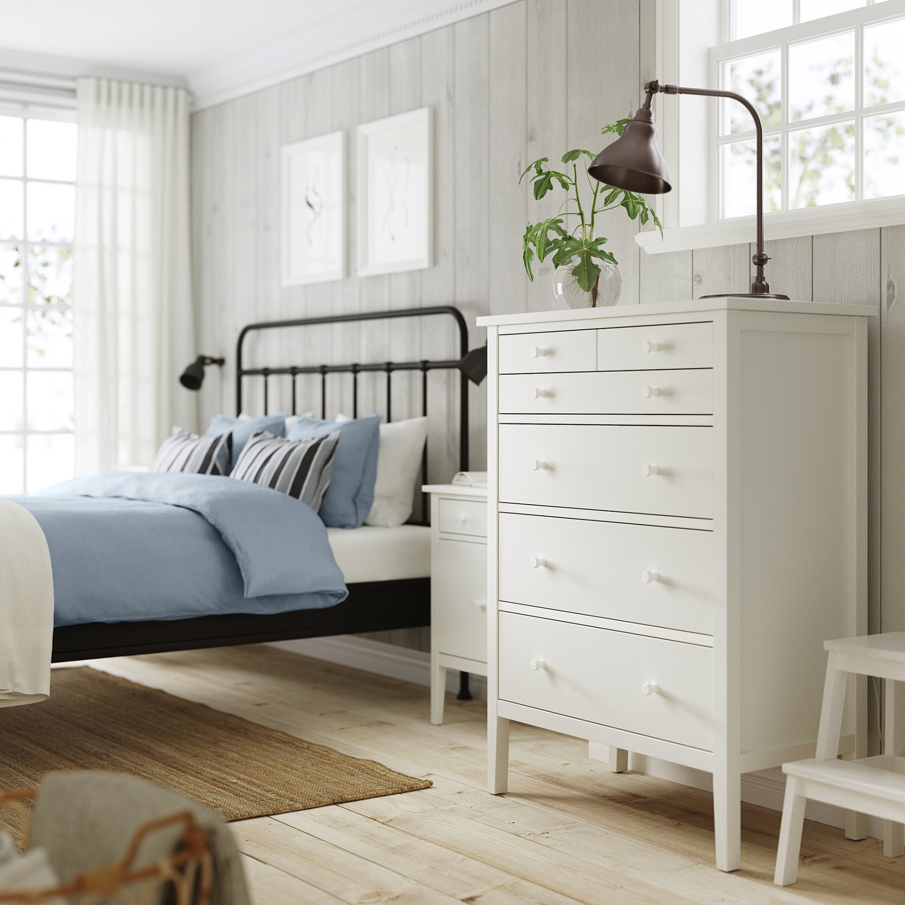 GULLABERG, chest of 6 drawers, 89x48x122 cm, 406.098.97