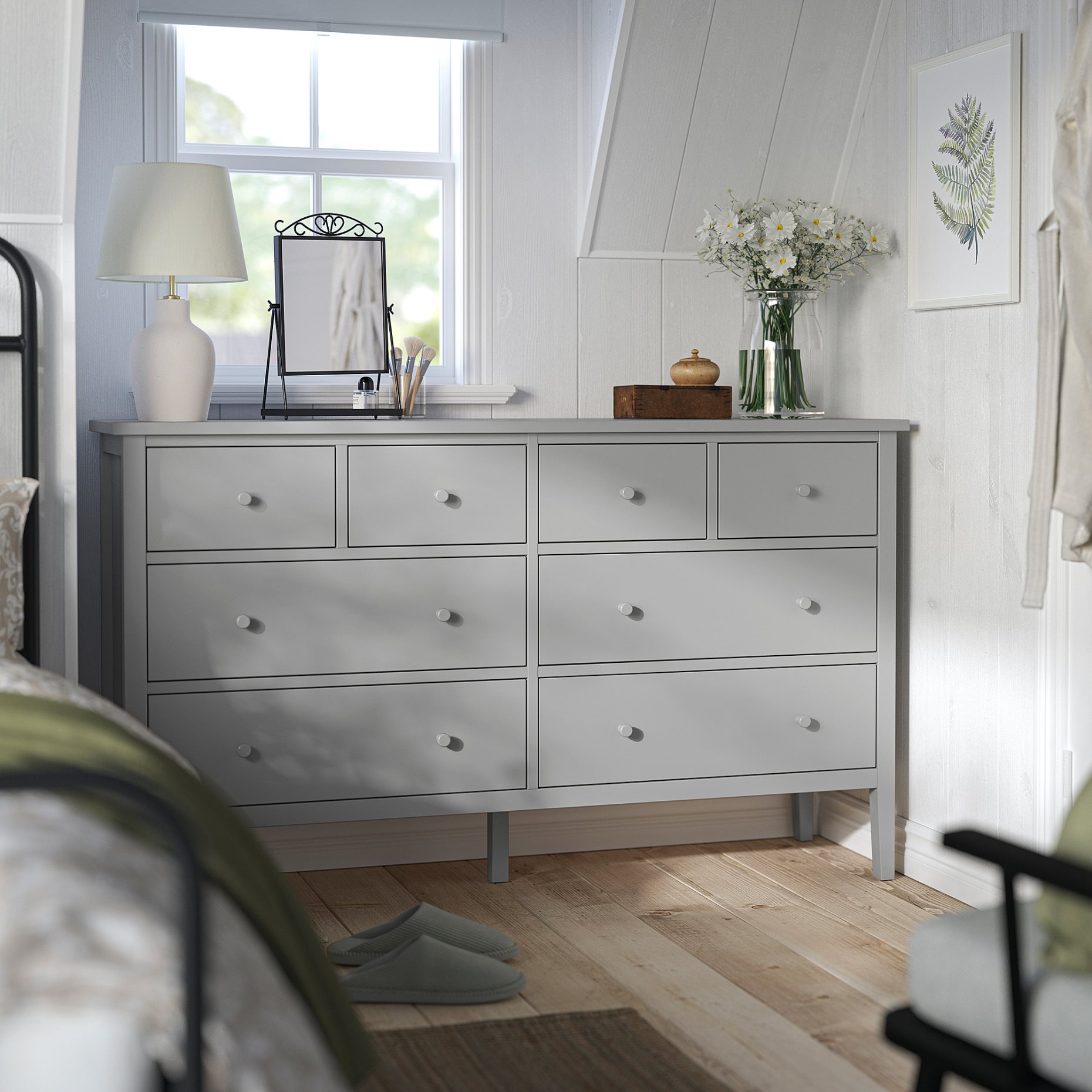 GULLABERG, chest of 8 drawers, 168x48x100 cm, 406.099.01