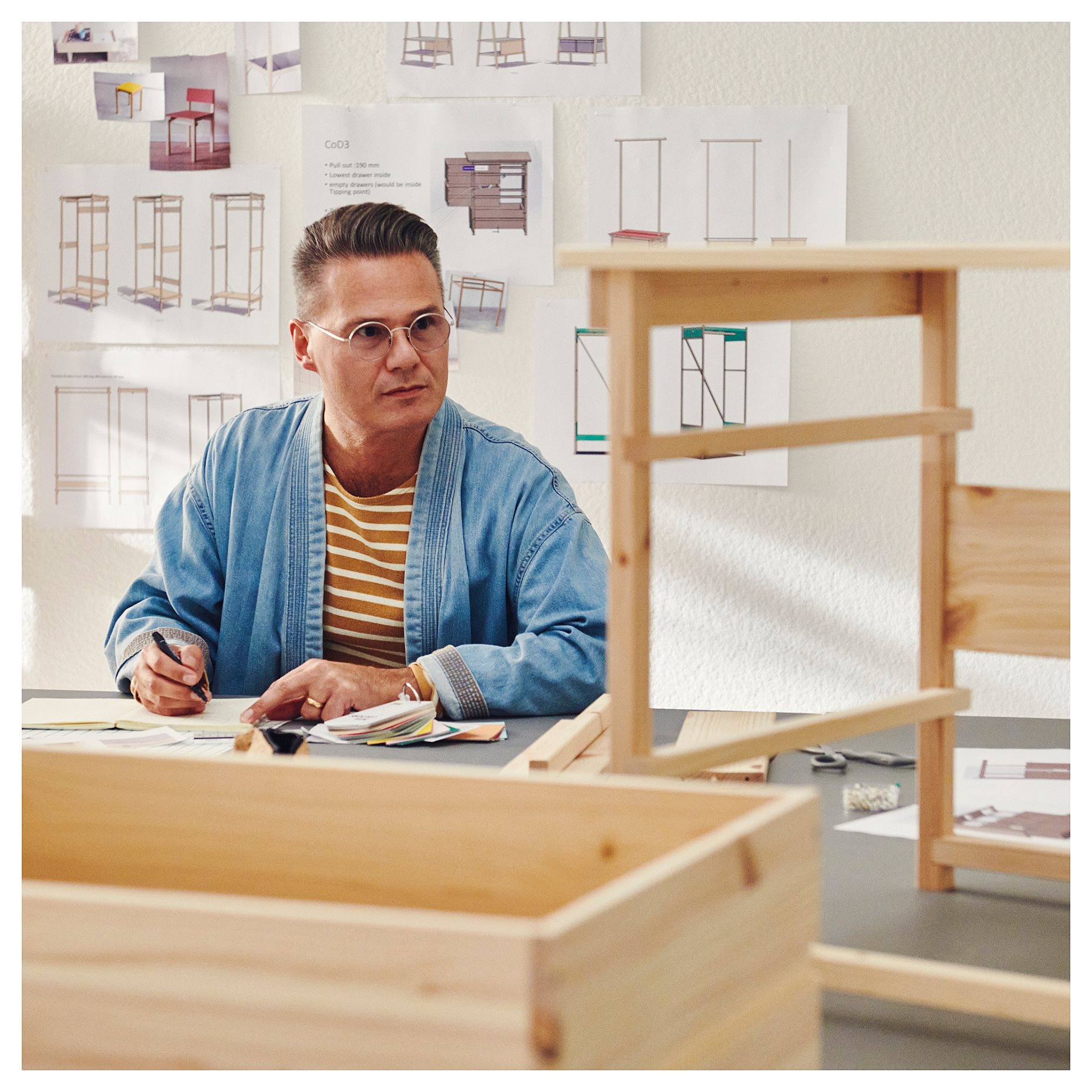 KRONÖREN, open wardrobe, 90x49x181 cm, 406.108.05