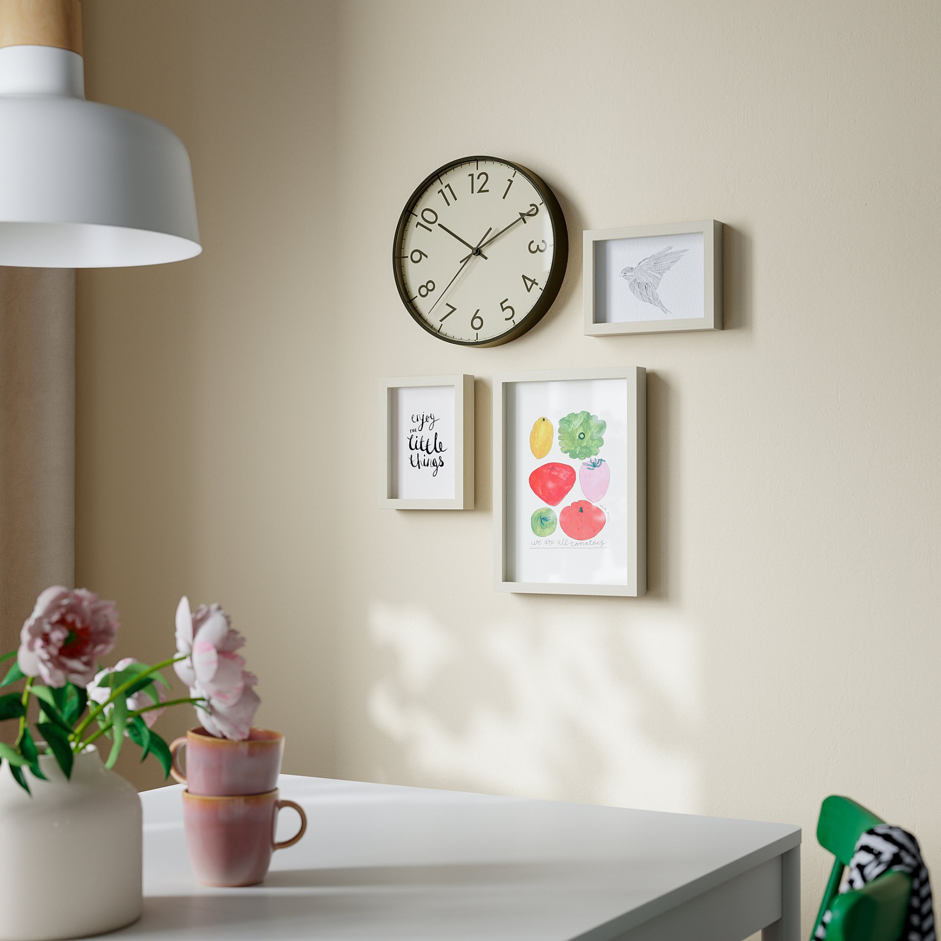 TALLSPARV, wall clock, 28 cm, 406.170.86