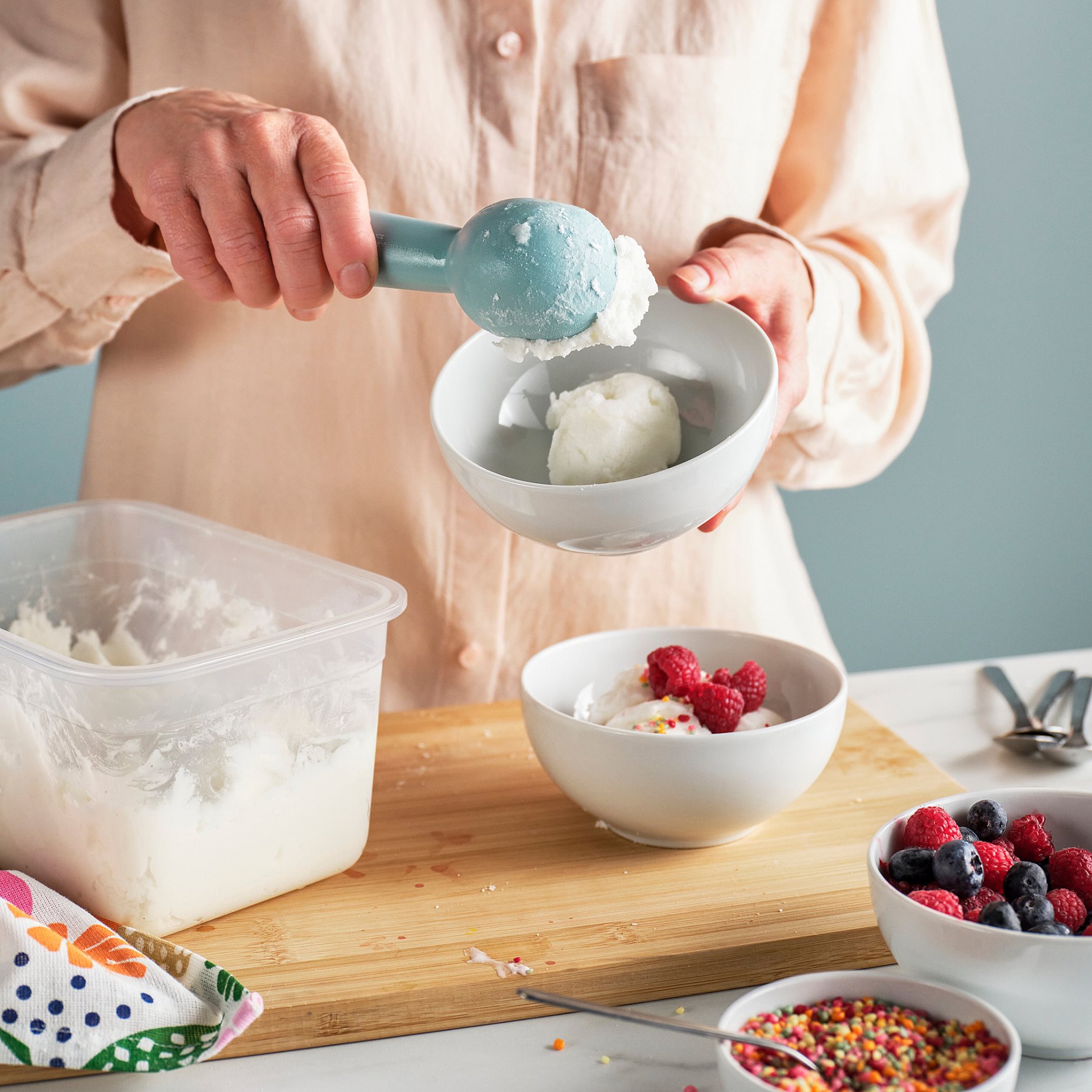 UPPFYLLD, εργαλείο σερβιρίσματος παγωτού, 406.203.38