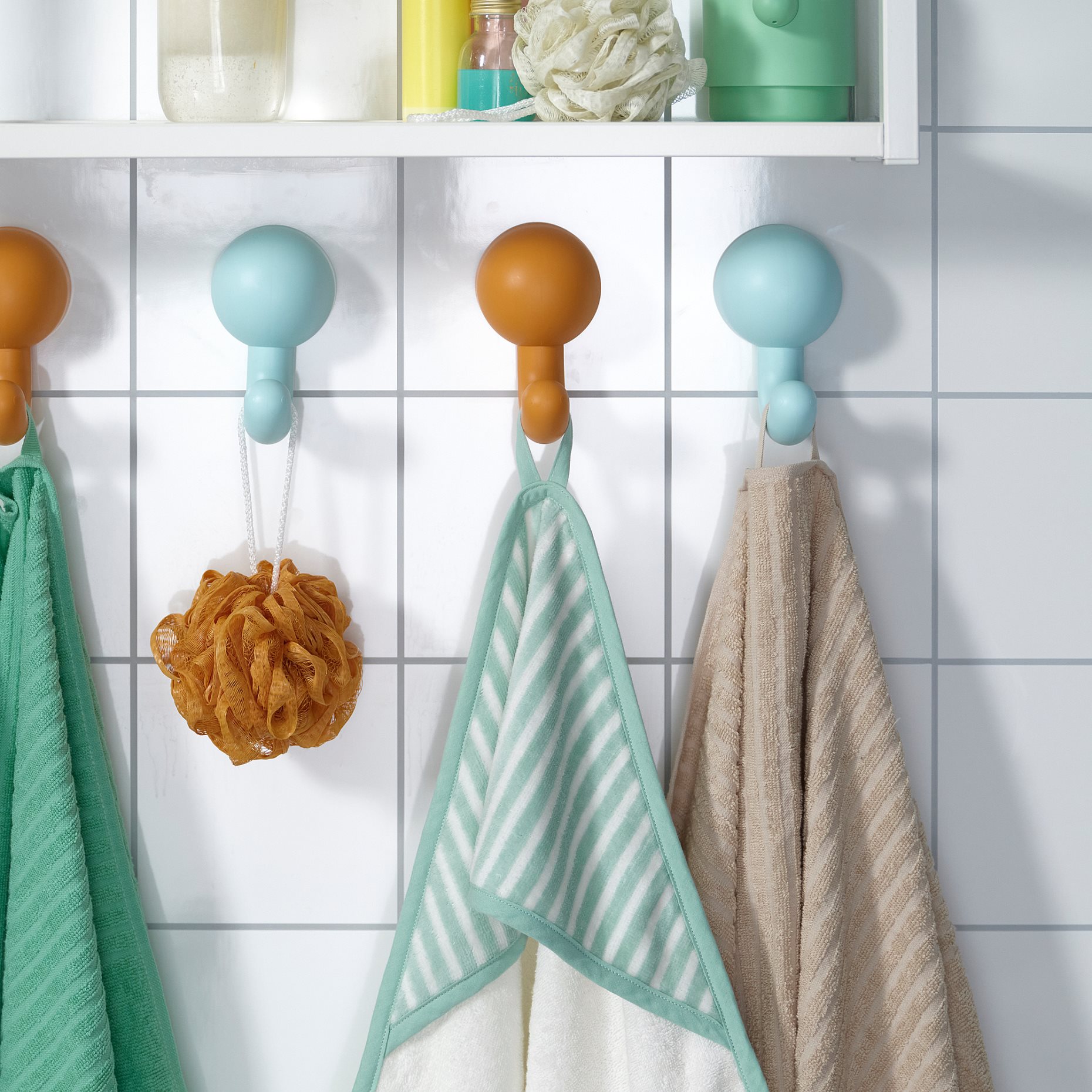 LEN, baby towel with hood, 80x80 cm, 406.298.76