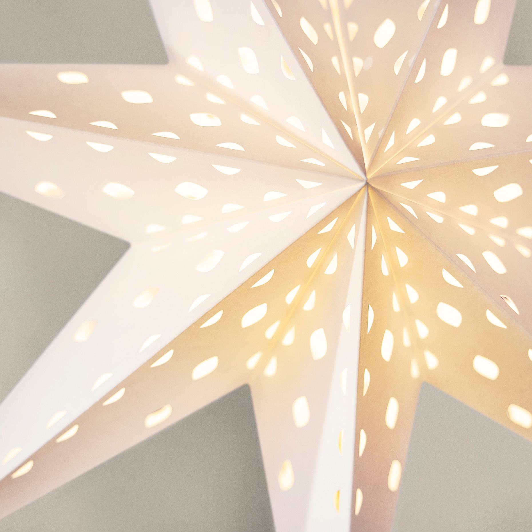 STRÅLA, lamp shade star/with hole pattern, 70 cm, 406.398.80